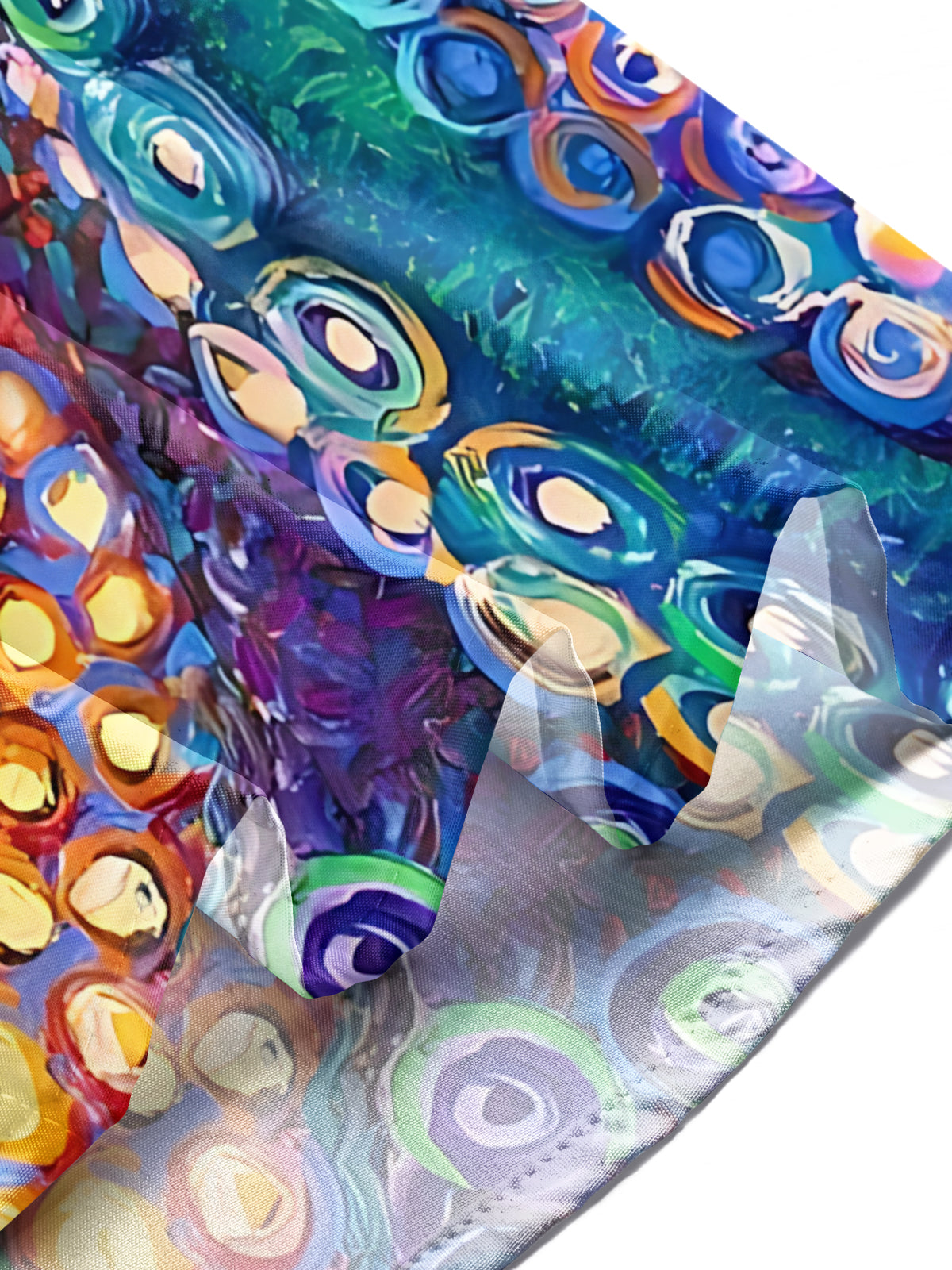 Octopus Art Print Men's Pocket Short Sleeve Shirts