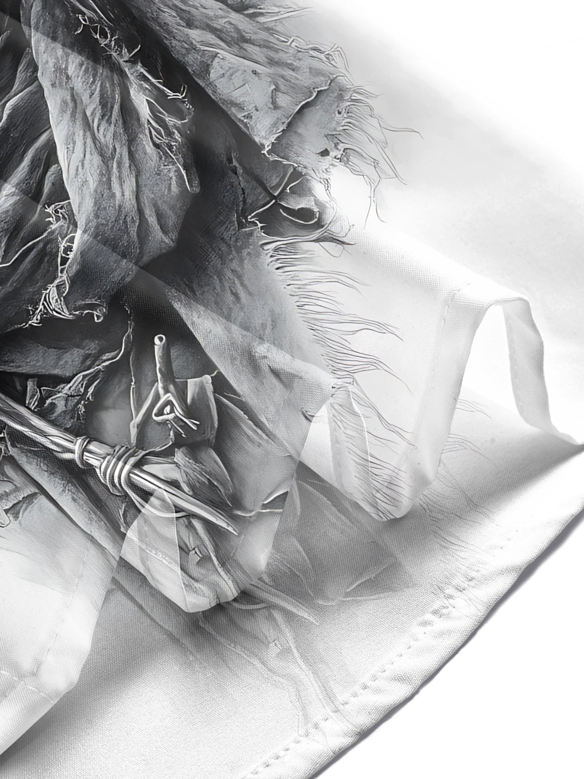 Skull Print Men's Pocket Short Sleeve Shirts