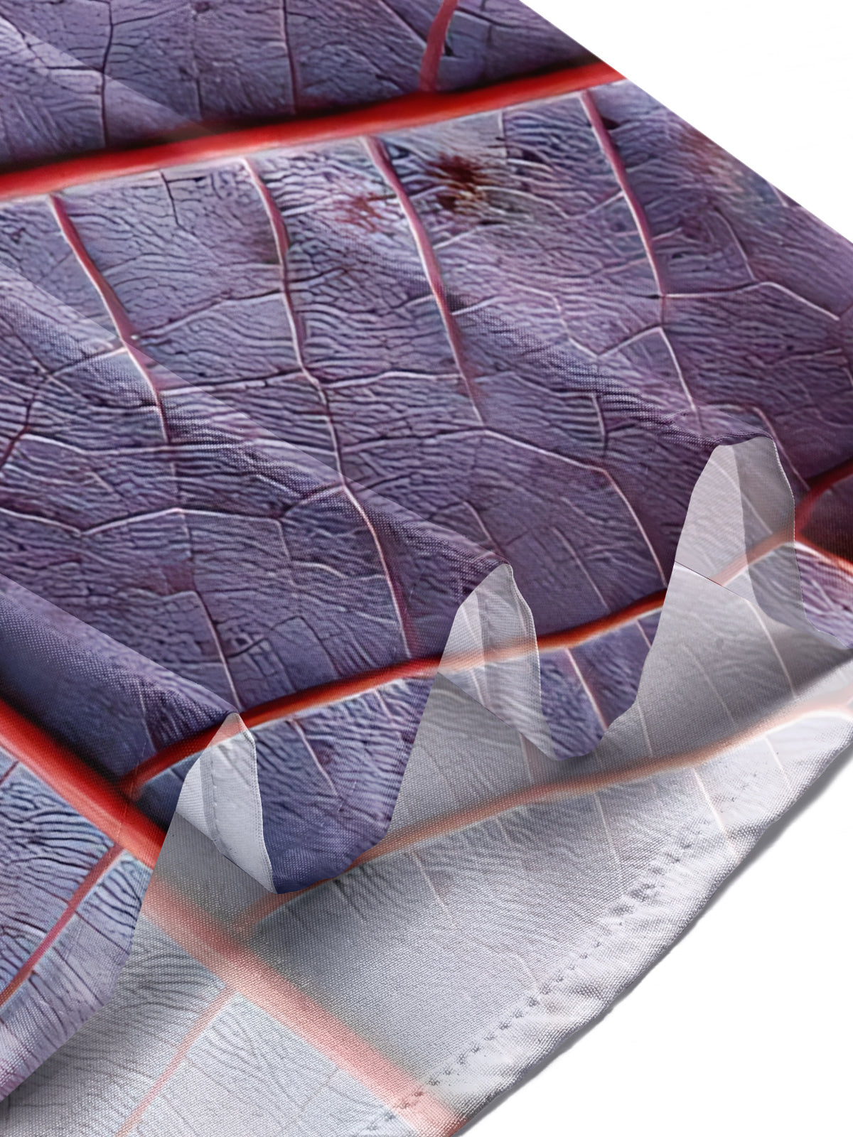 Leaf Print Men's Pocket Short Sleeve Shirts