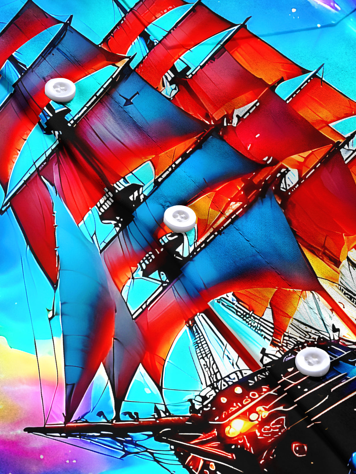 Hawaiian Boat Men's Pocket Short Sleeve Shirts