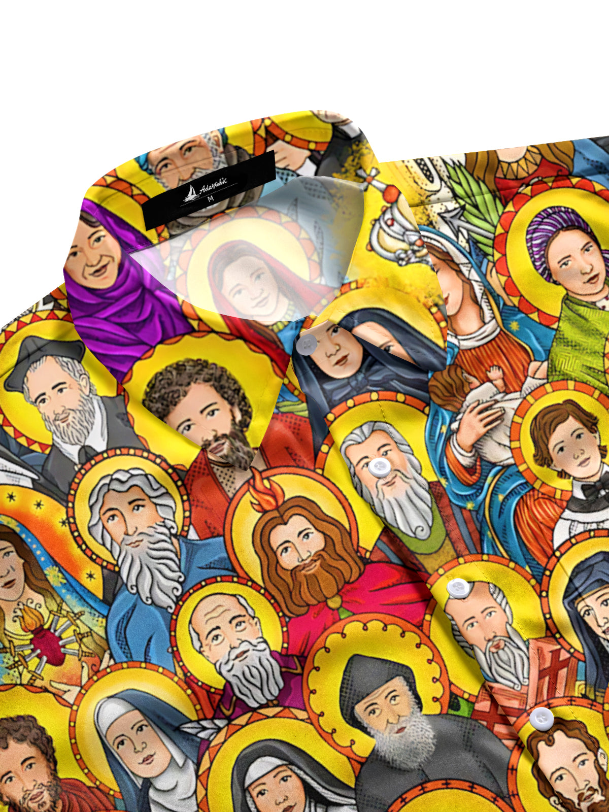 Christian Print Men's Pocket Short Sleeve Shirts