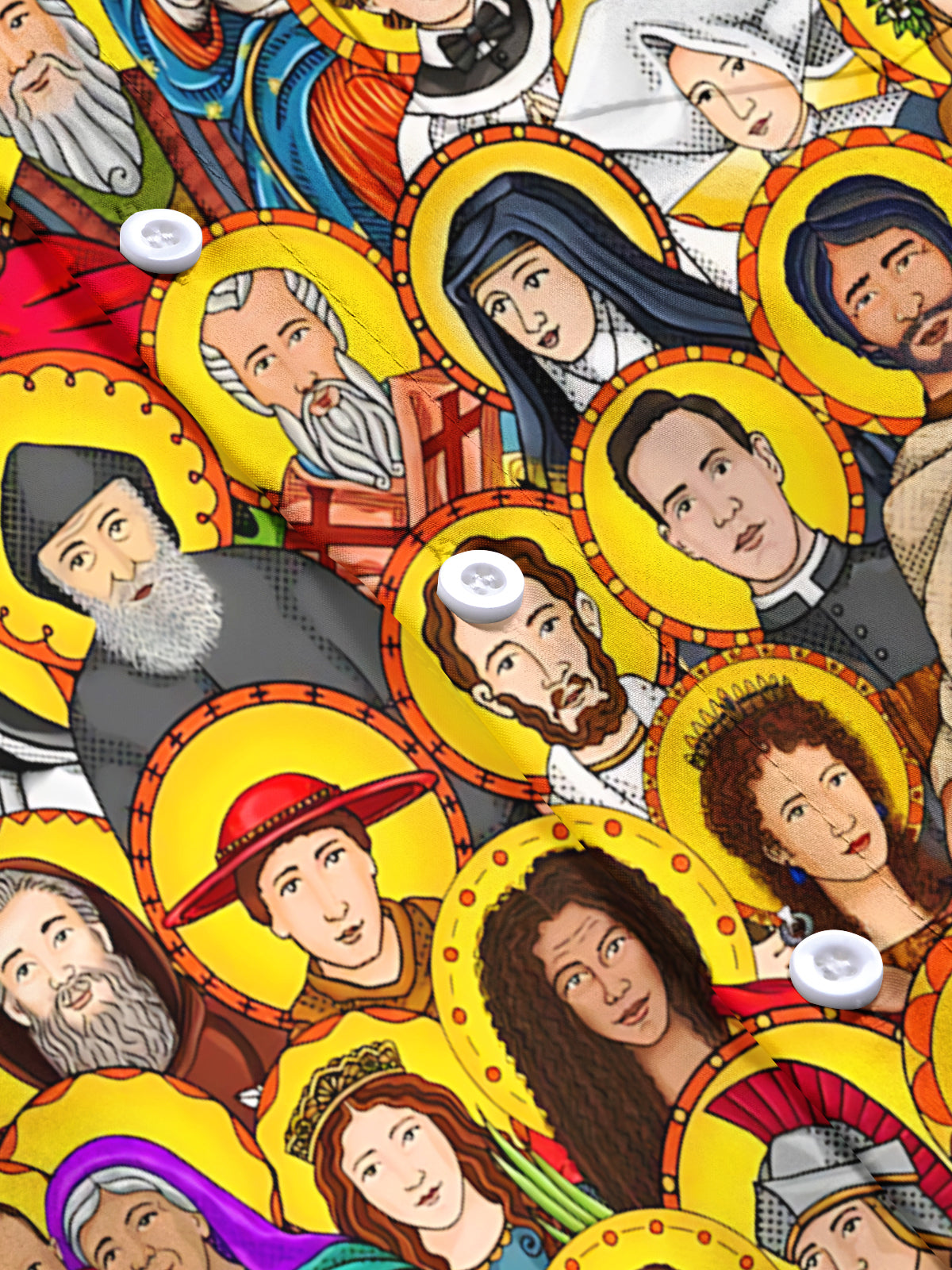 Christian Print Men's Pocket Short Sleeve Shirts