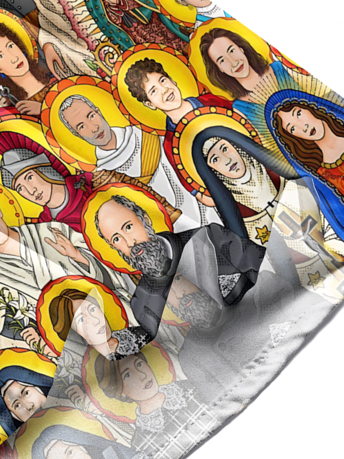 Christian Print Men's Pocket Short Sleeve Shirts