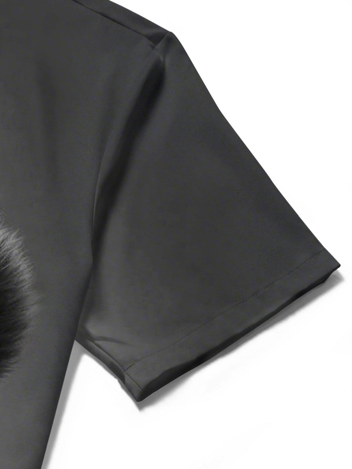 Panda Print Men's Pocket Short Sleeve Shirts