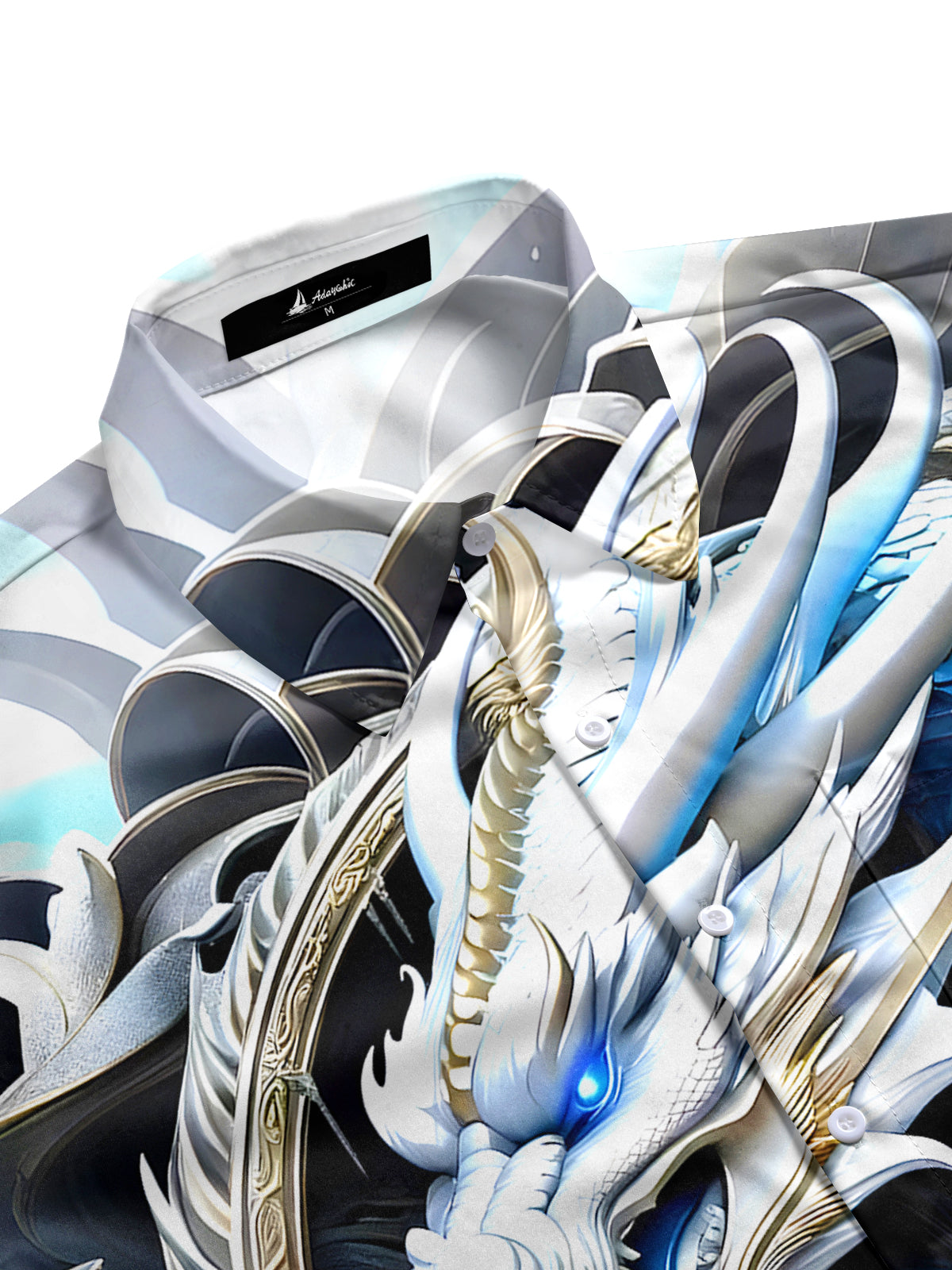 Dragon Men's Pocket Short Sleeve Shirts