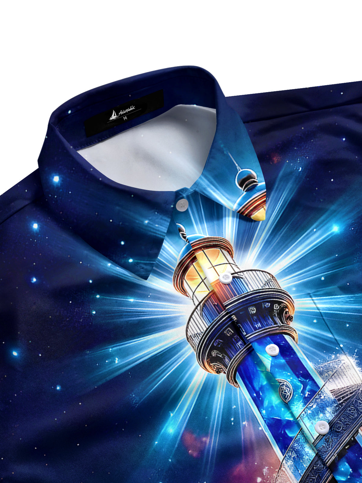 Hawaiian Lighthouses Men's Pocket Short Sleeve Shirts