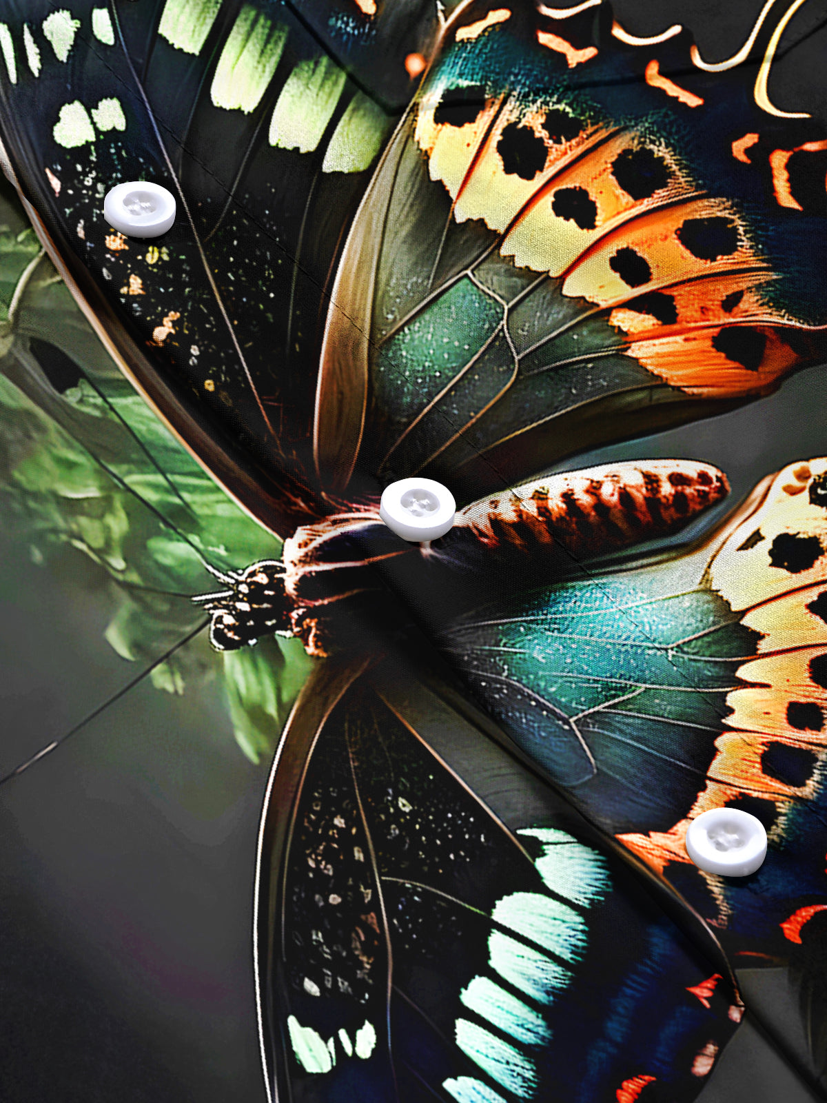 Butterfly Men's Pocket Short Sleeve Shirts