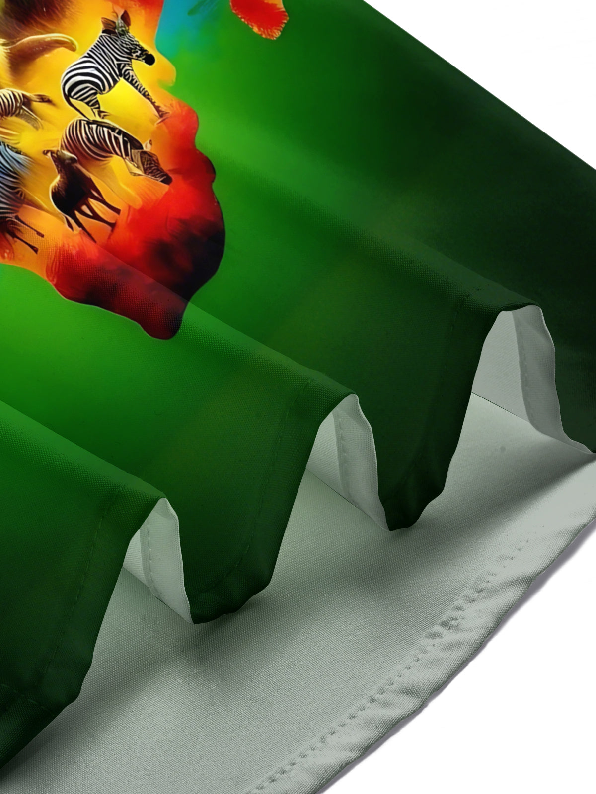 Animal Print Men's Pocket Short Sleeve Shirts