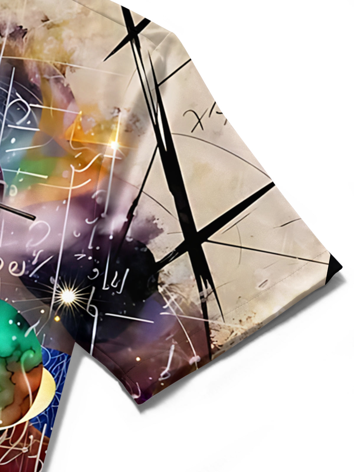 Bee Print Men's Pocket Short Sleeve Shirts