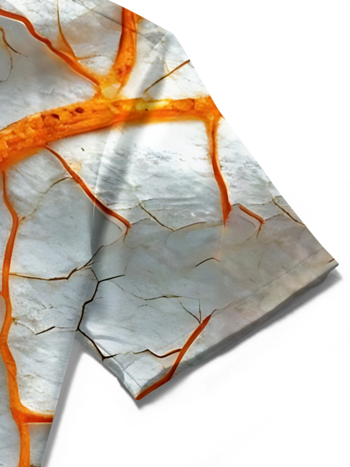 Abstract Print Men's Pocket Short Sleeve Shirts