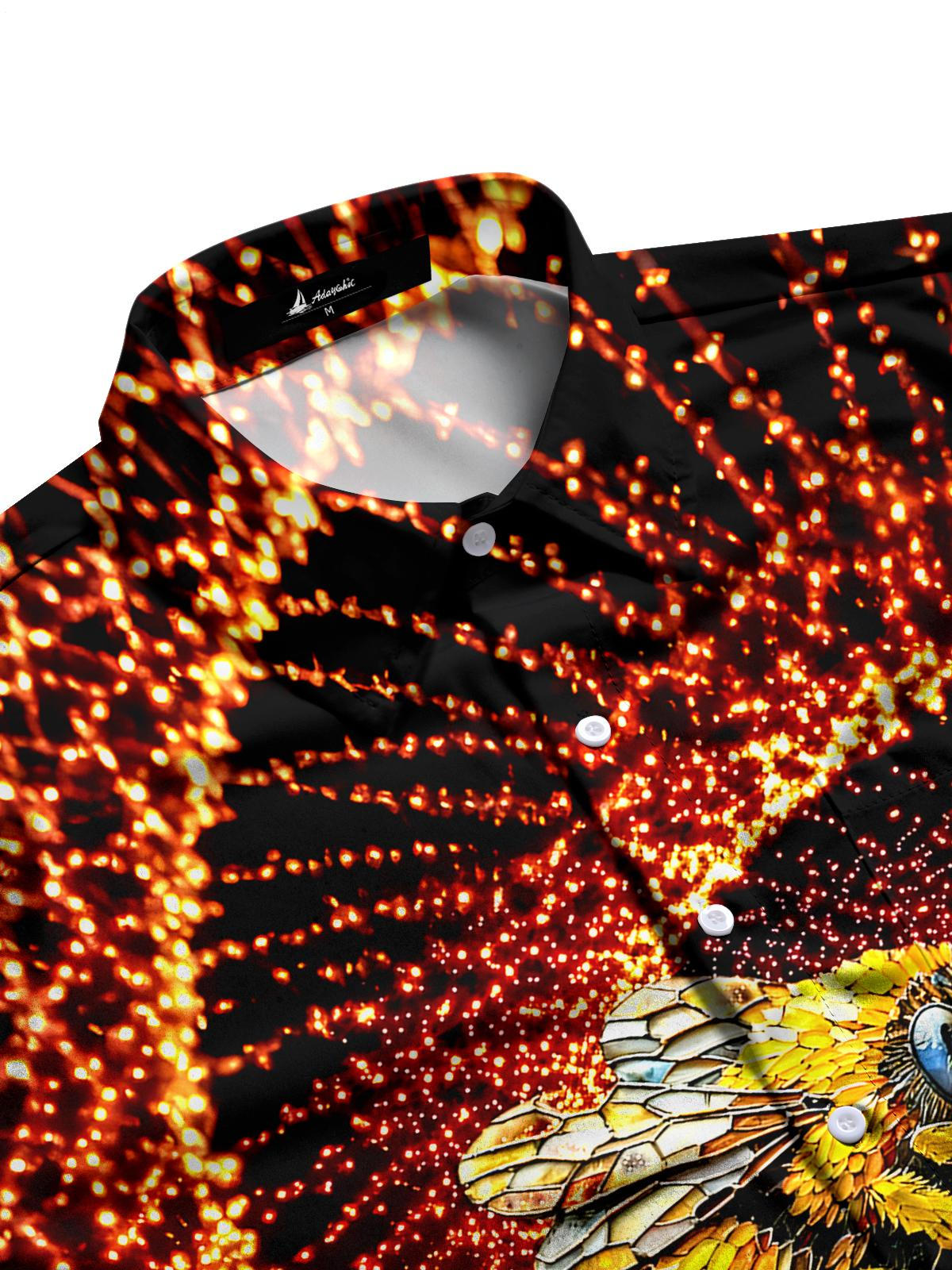 Bee Men's Pocket Short Sleeve Shirts