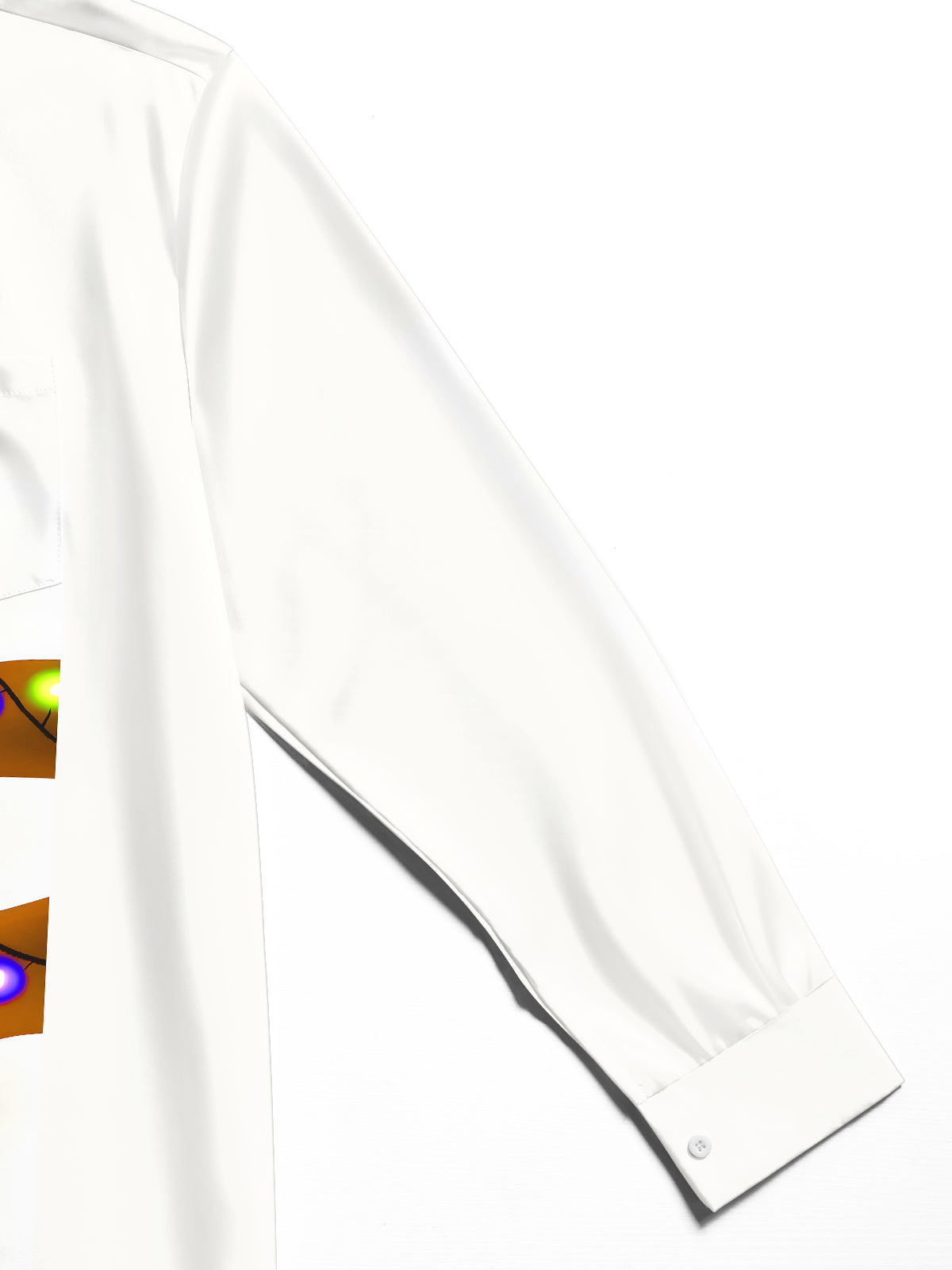 Fun Fairy Dachshund Dog Men's Pocket Long Sleeve Shirts