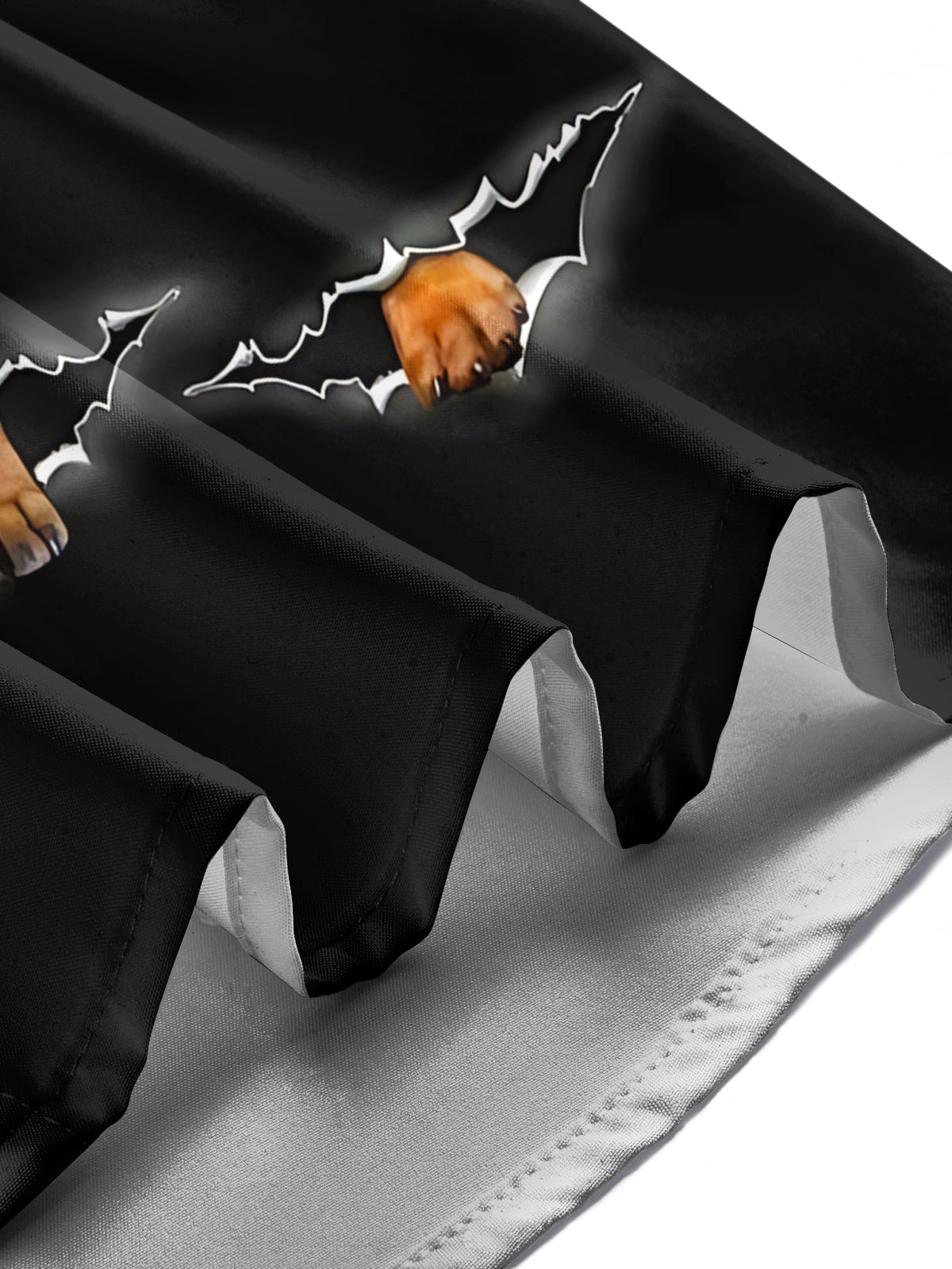 Dachshund Print Men's Pocket Short Sleeve Shirts