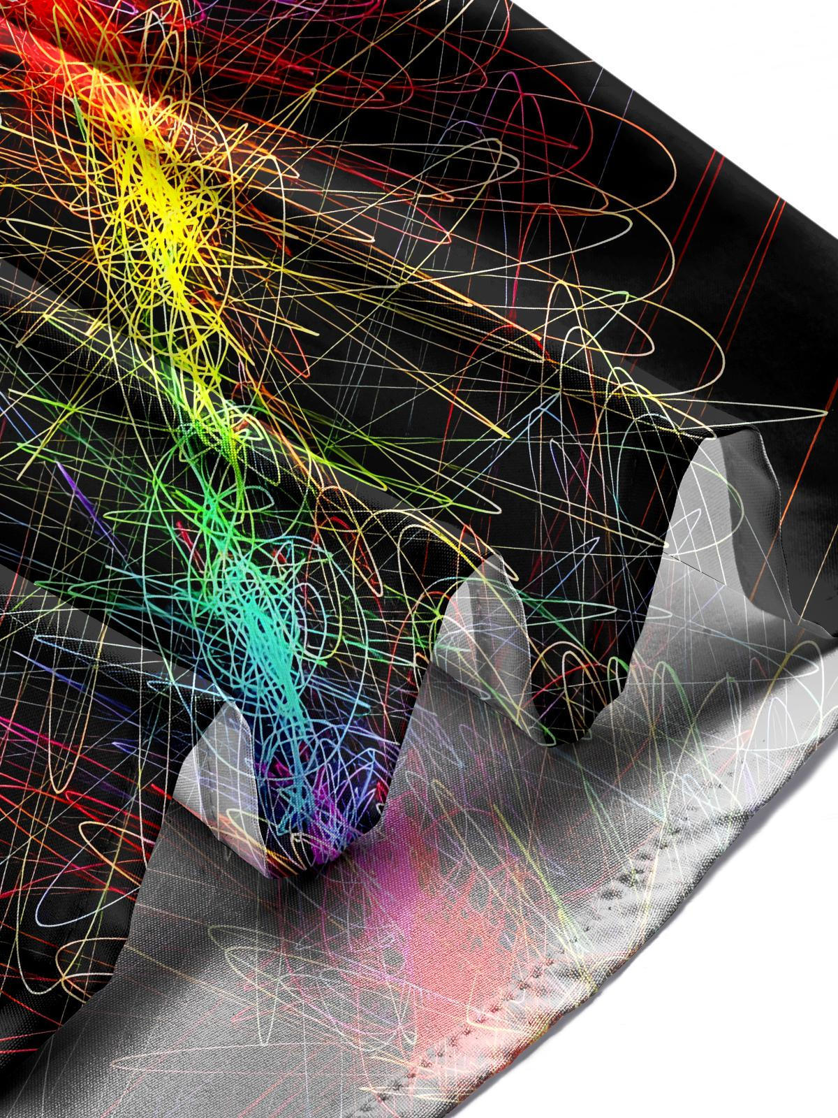 Tie Dye Men's Pocket Short Sleeve Shirts