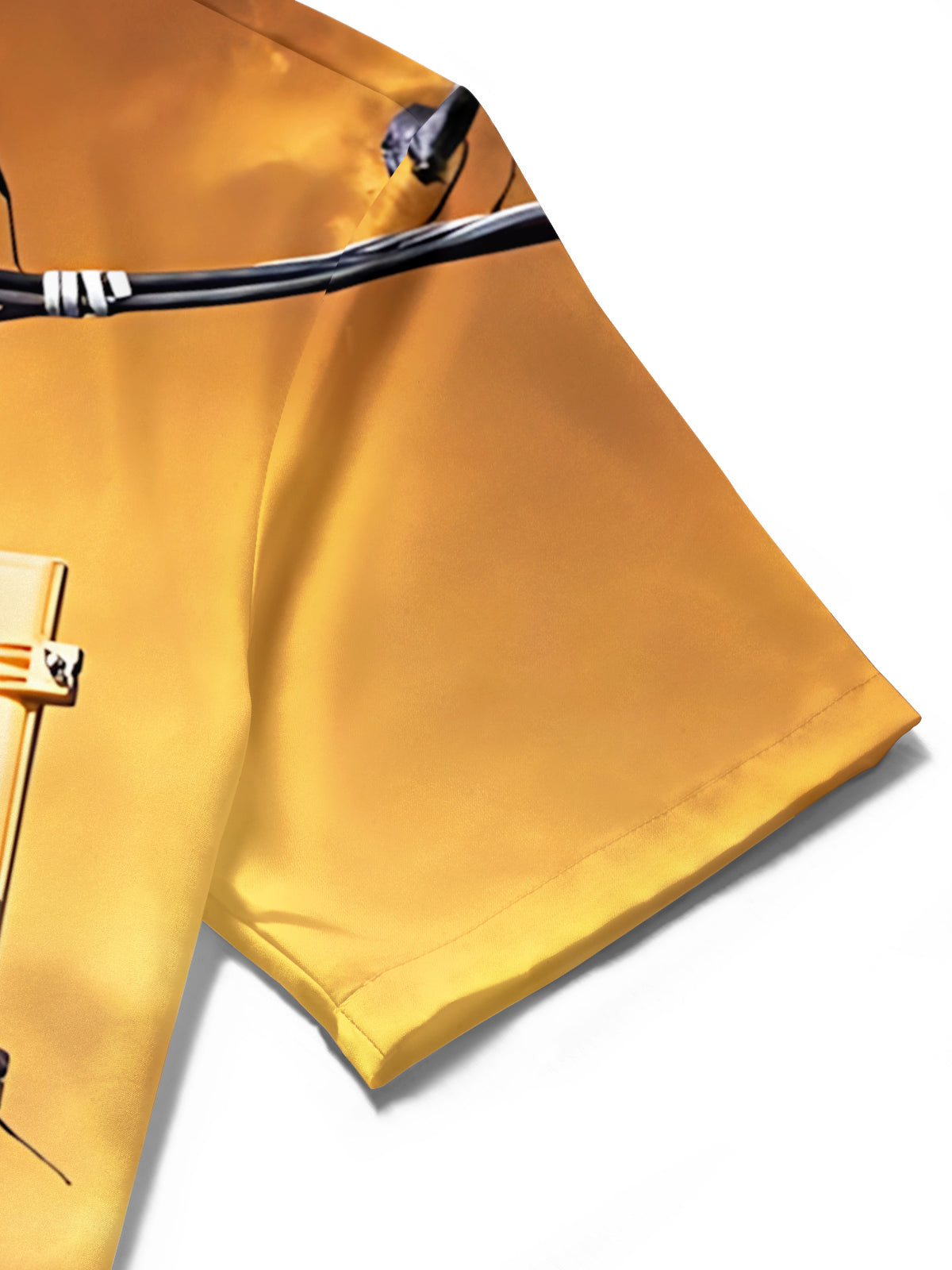 Traffic light Ant Print Men's Pocket Short Sleeve Shirts