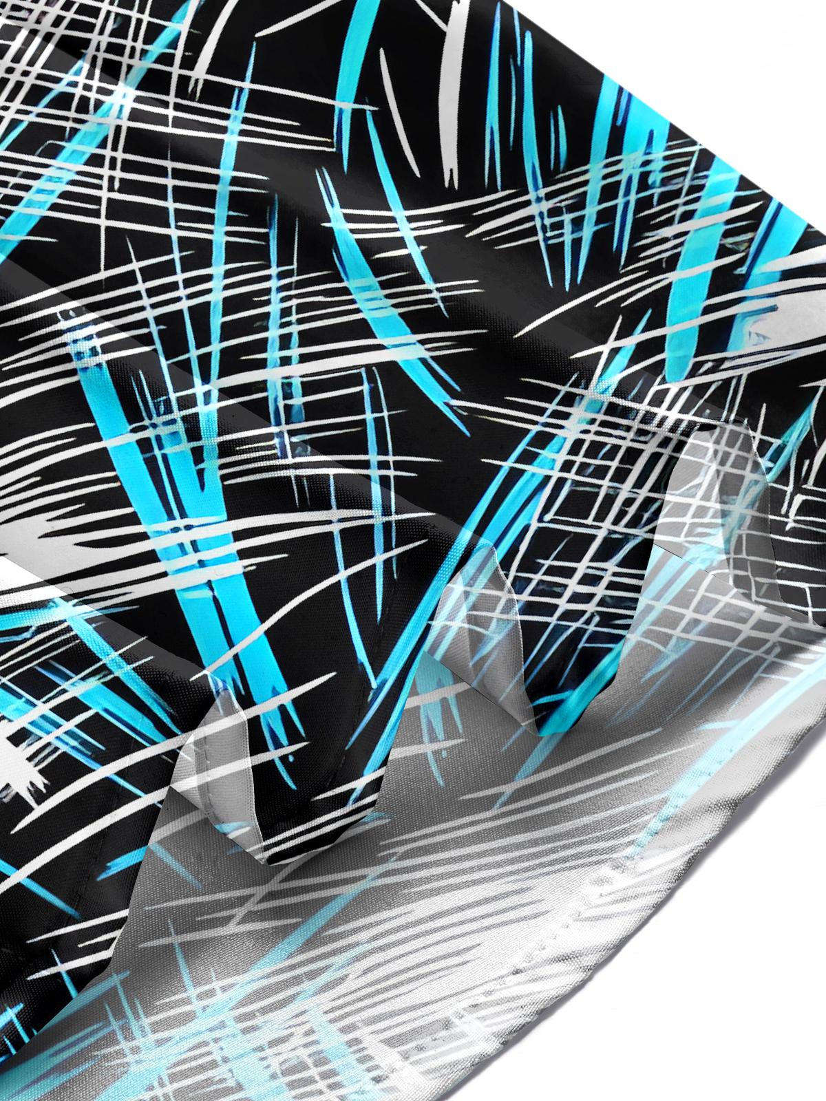 Geometry Men's Pocket Short Sleeve Shirts