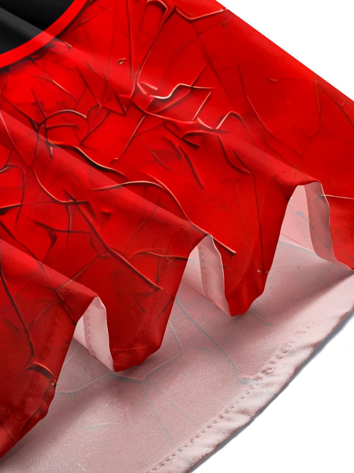 Fun Print Men's Pocket Short Sleeve Shirts