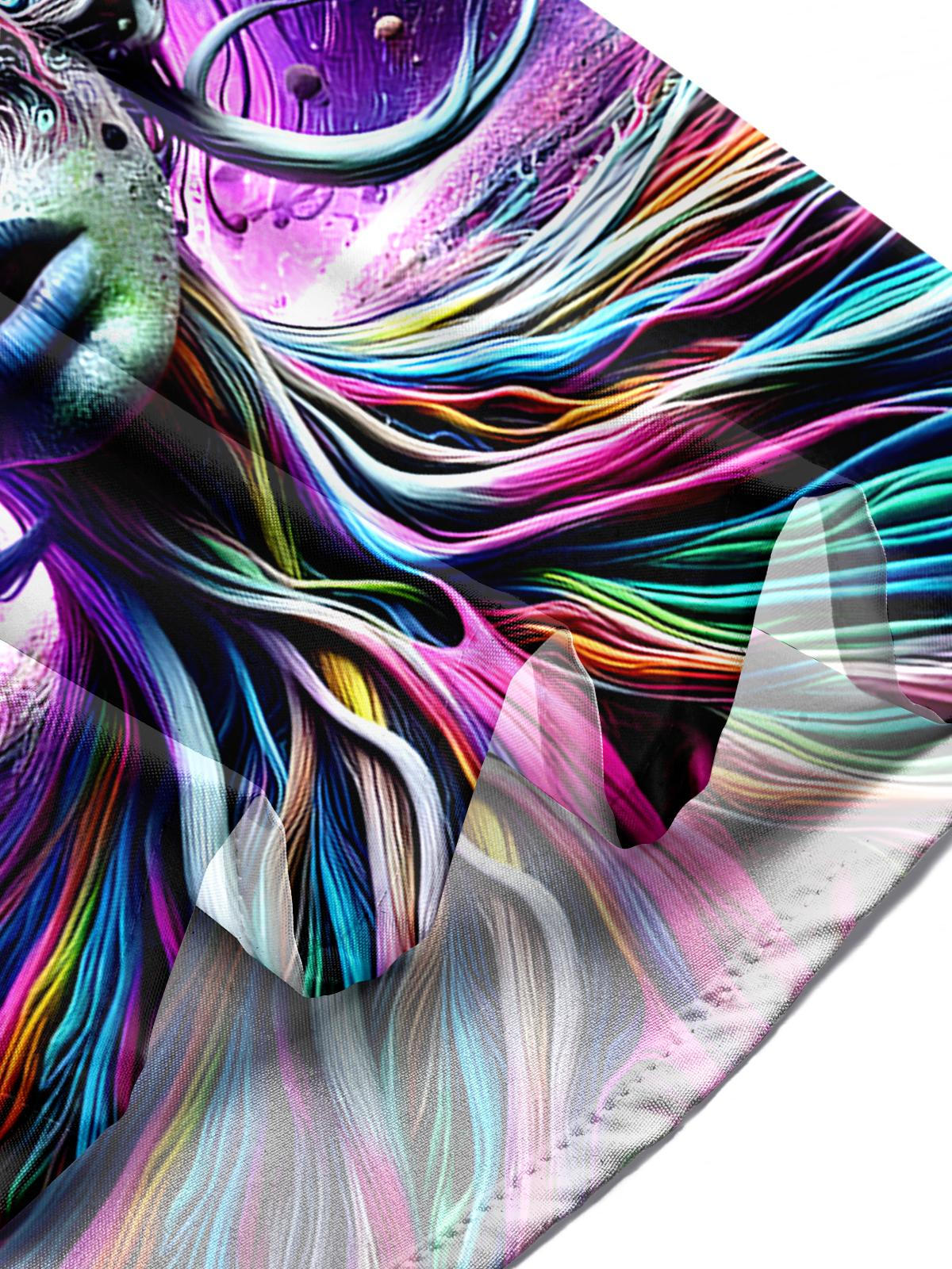 Mushroom Tree Men's Pocket Short Sleeve Shirts