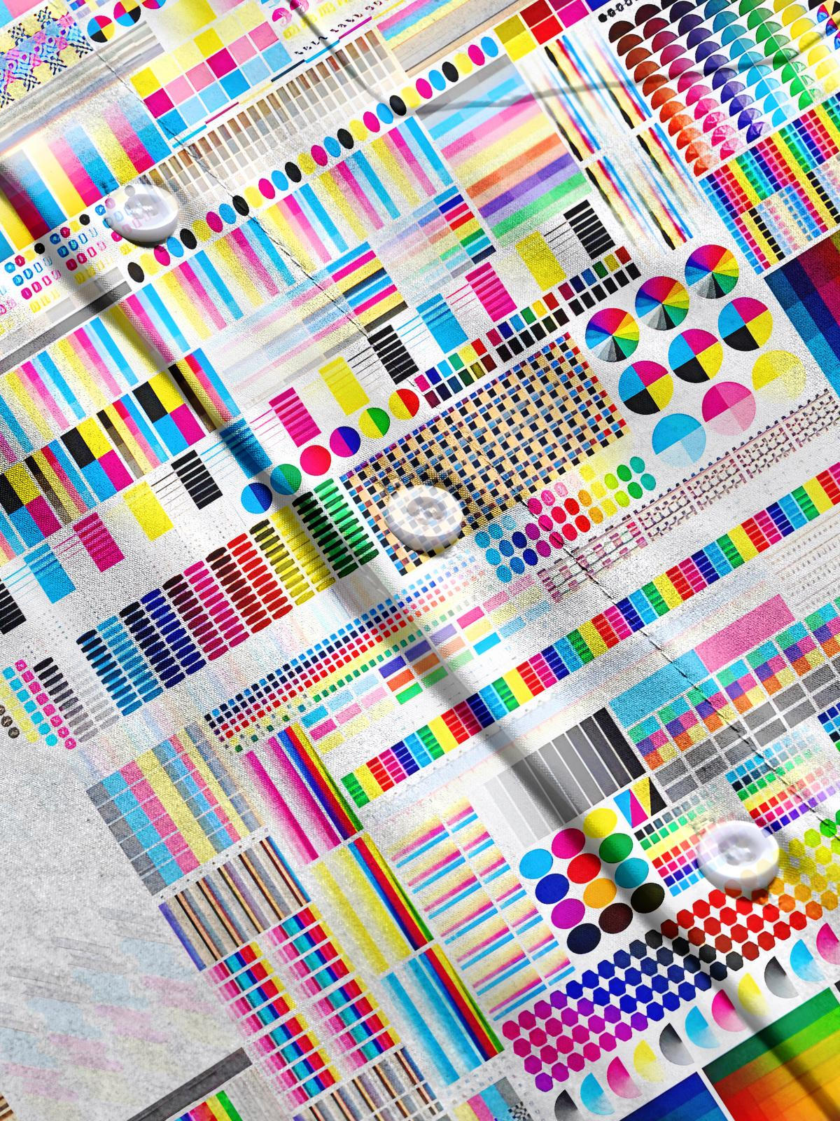 Geometry Men's Pocket Short Sleeve Shirts