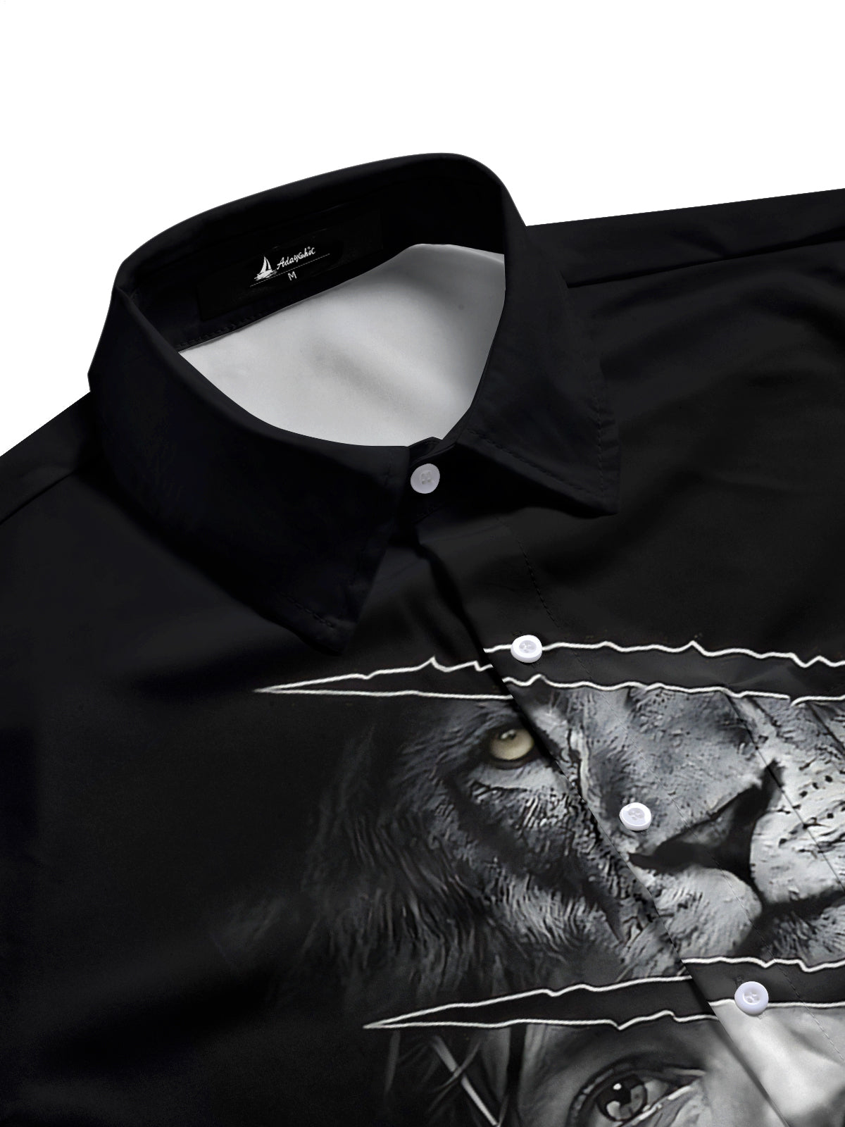 Christian Jesus Print Men's Pocket Short Sleeve Shirts