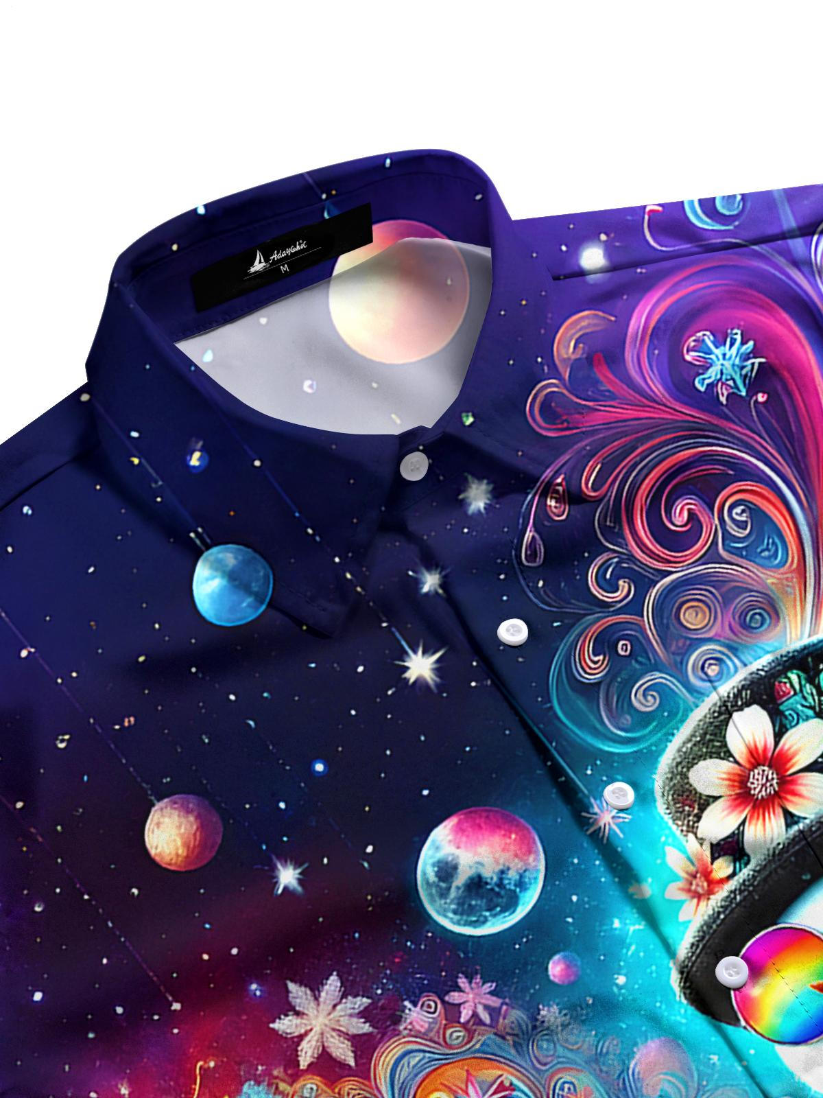 Snowman Men's Pocket Long Sleeve Shirts