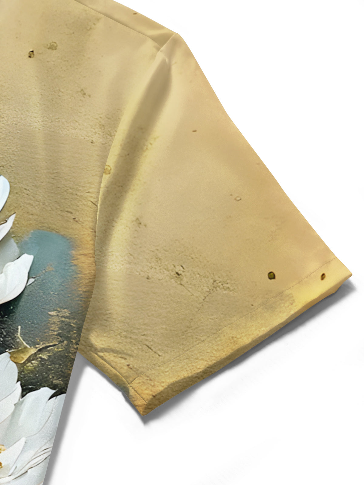 Floral Men's Pocket Short Sleeve Shirts