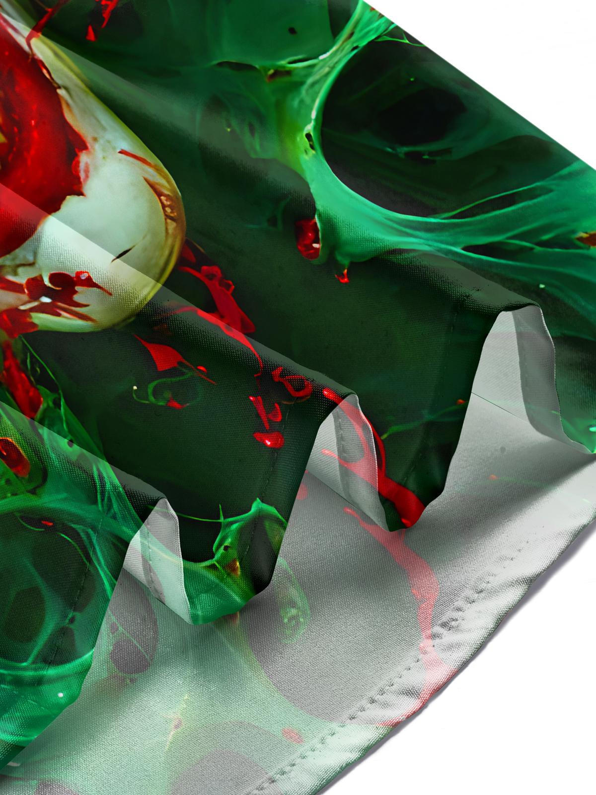 Funny Joker Halloween Men's Pocket Short Sleeve Shirts