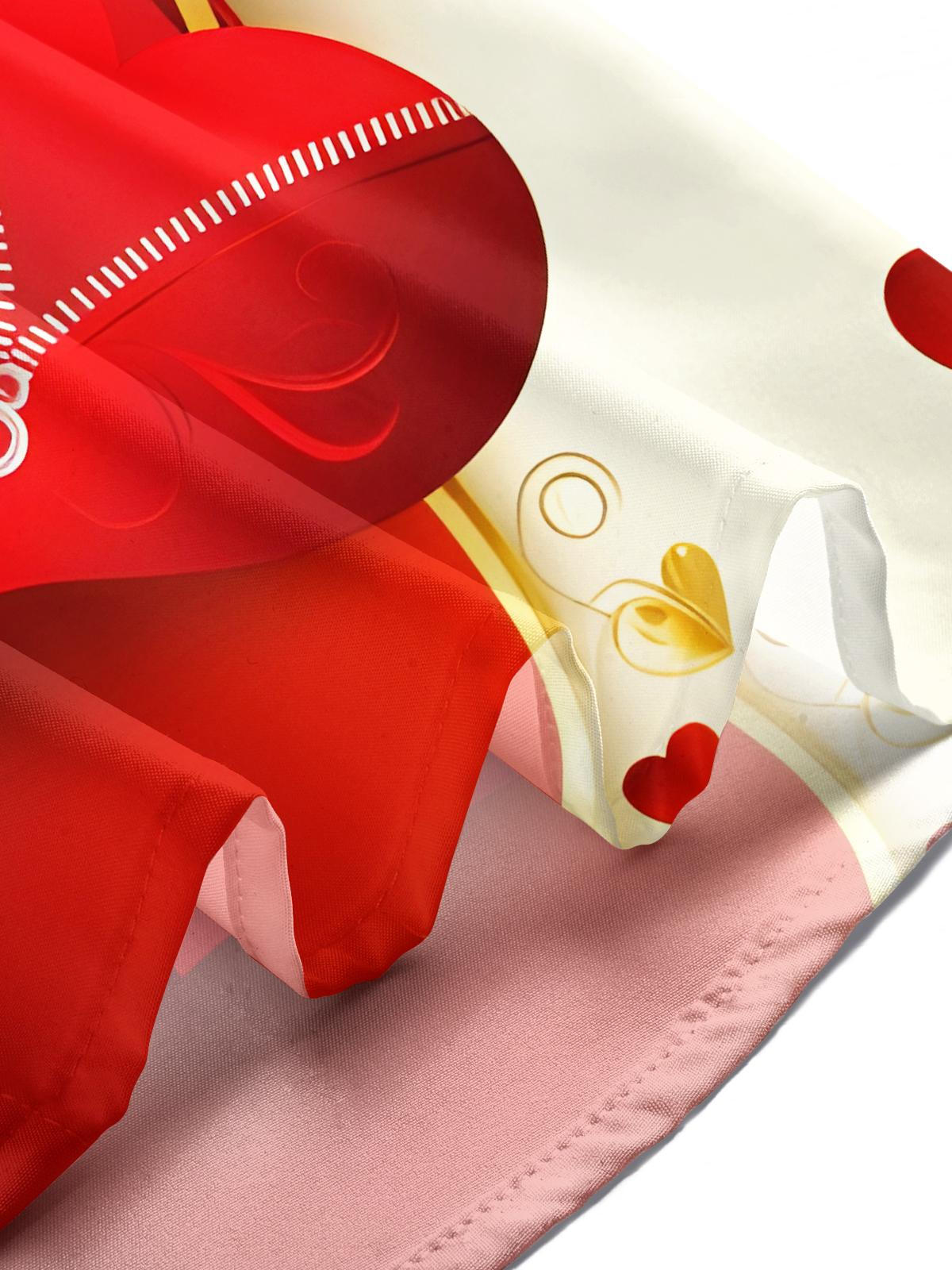 Fun Zipper Heart Color Block Men's Pocket Short Sleeve Shirts