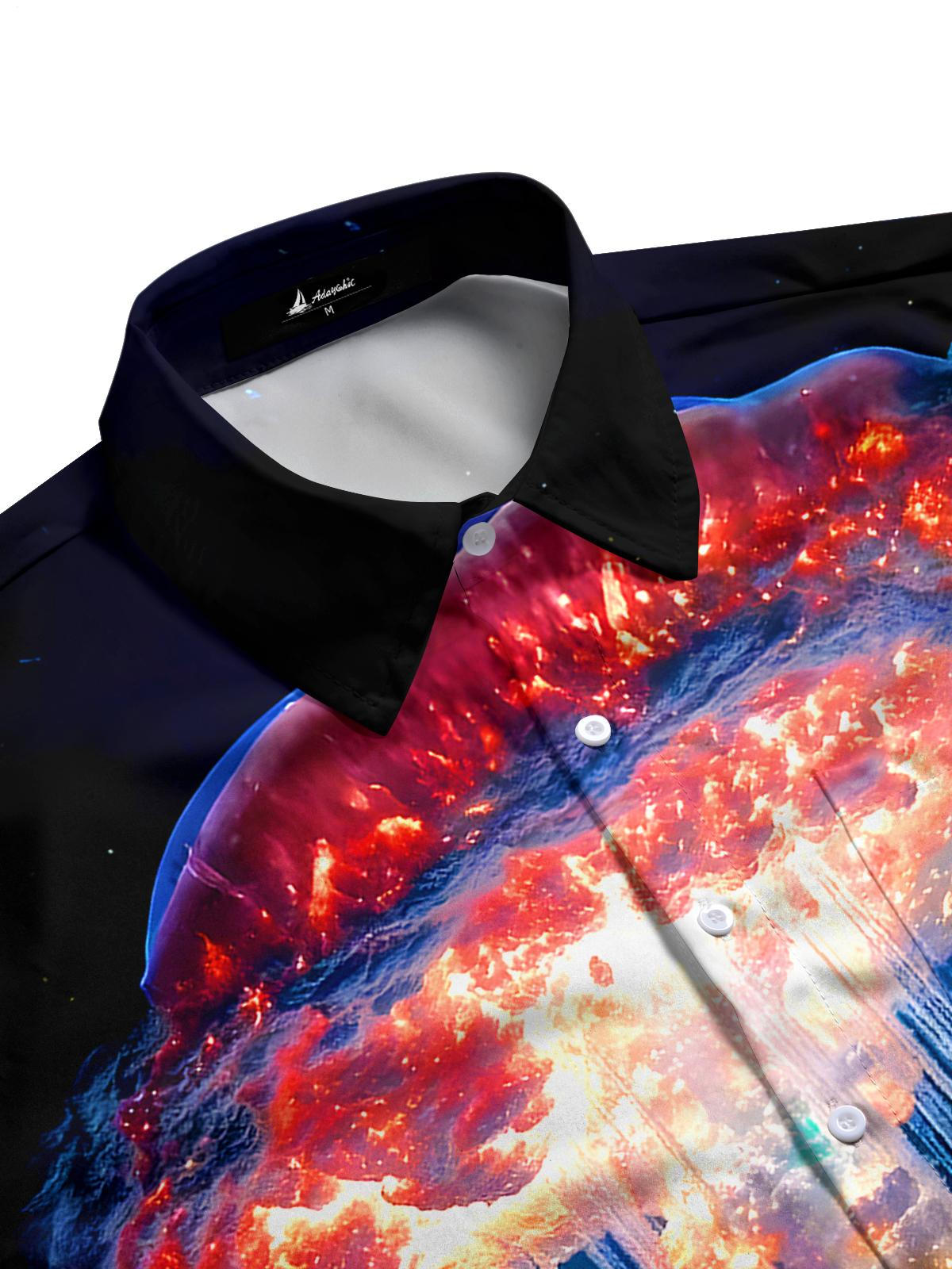 Universe Men's Pocket Short Sleeve Shirts