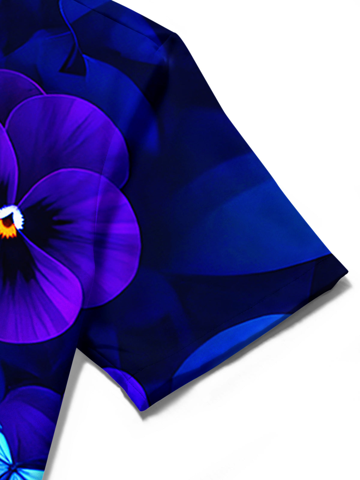 Floral Men's Pocket Short Sleeve Shirts