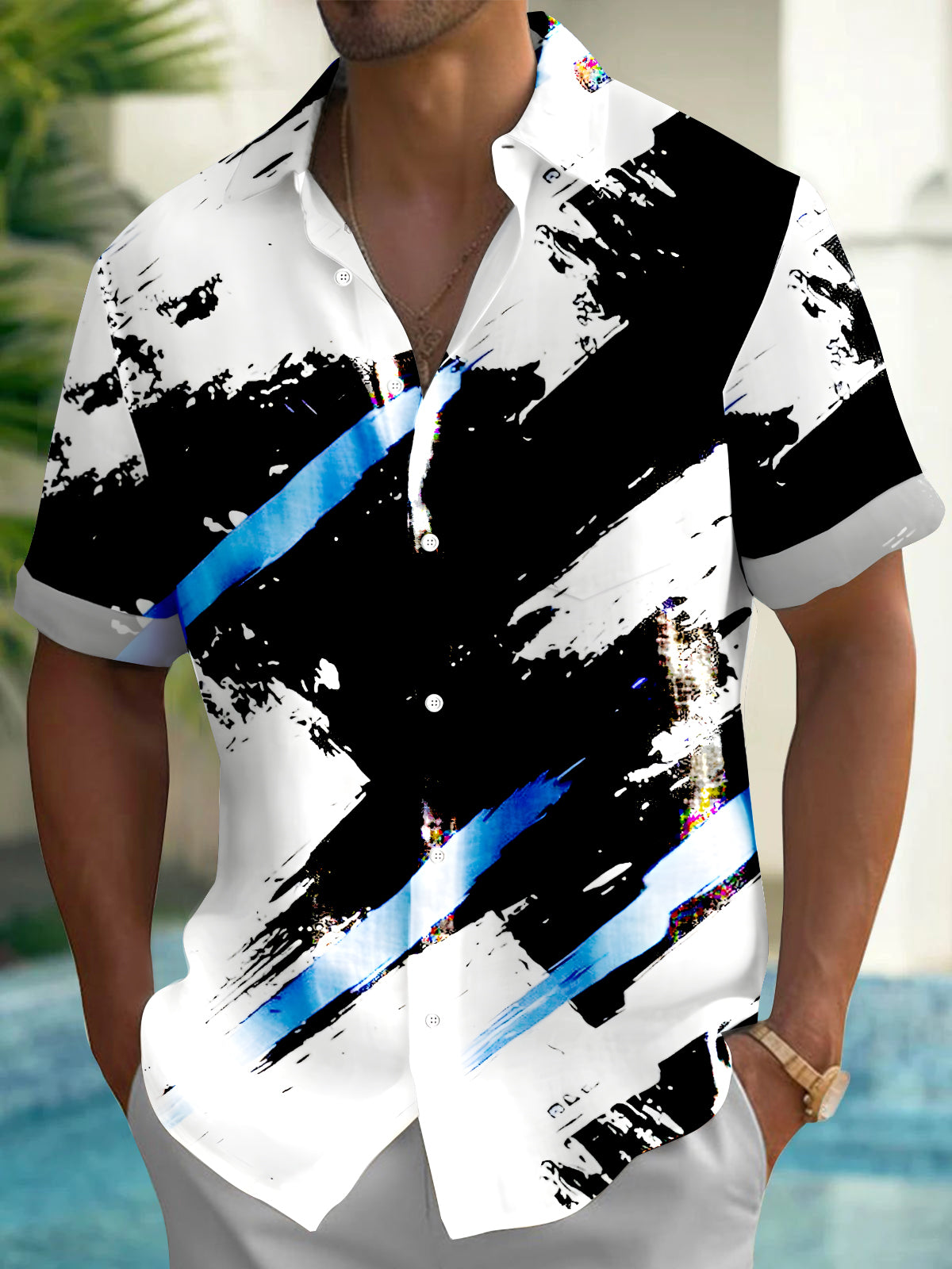 Men's Pocket Short Sleeve Shirts