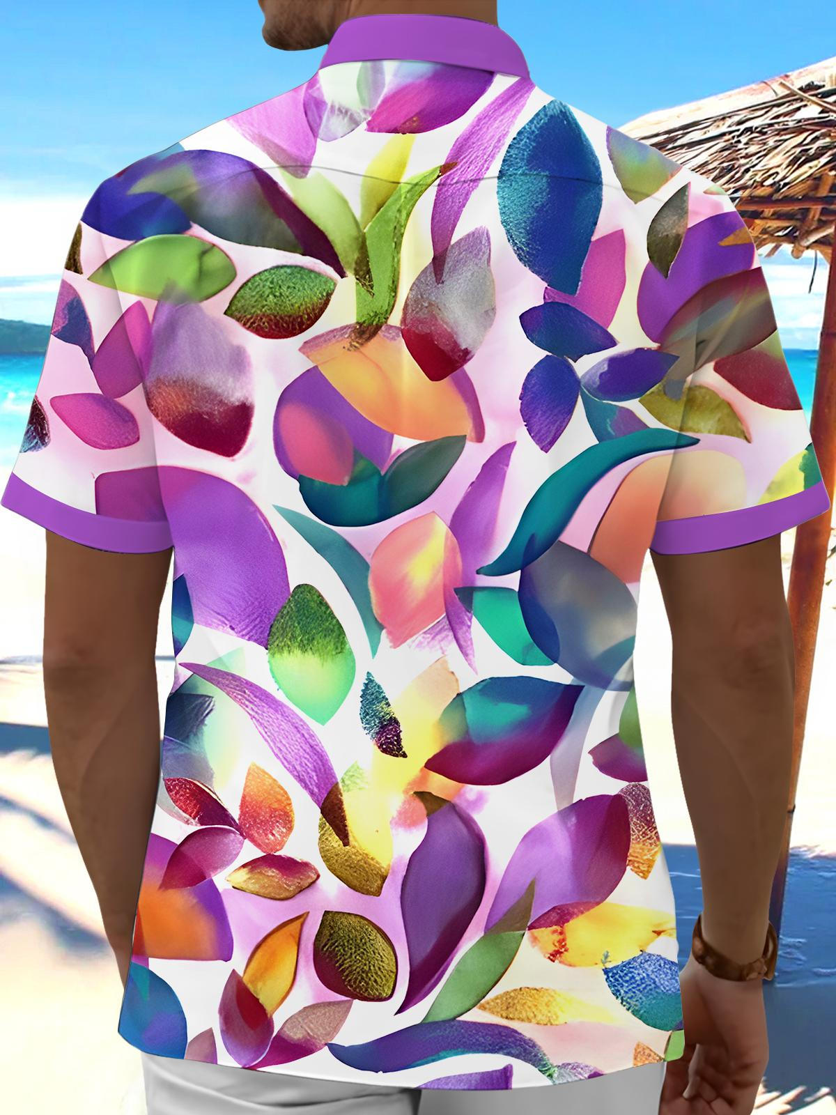 Leaf Men's Pocket Short Sleeve Shirts