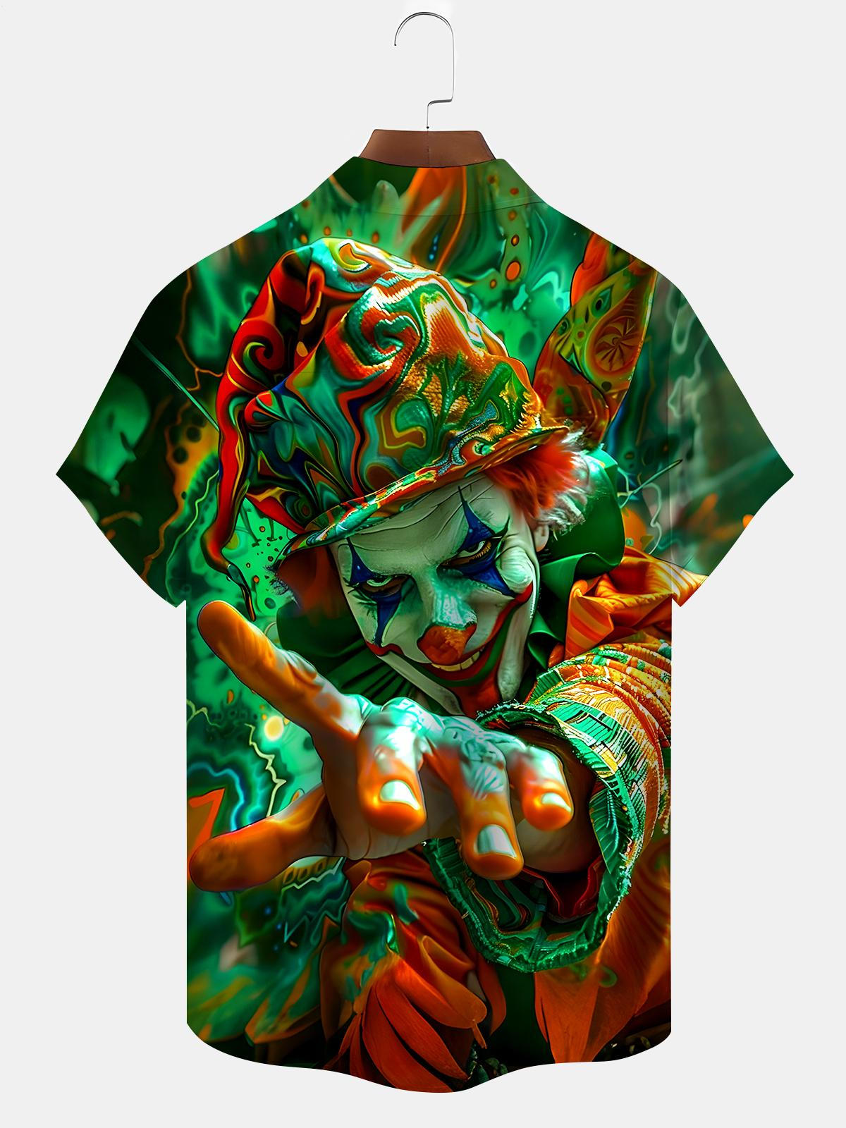 Joker Men's Pocket Short Sleeve Shirts