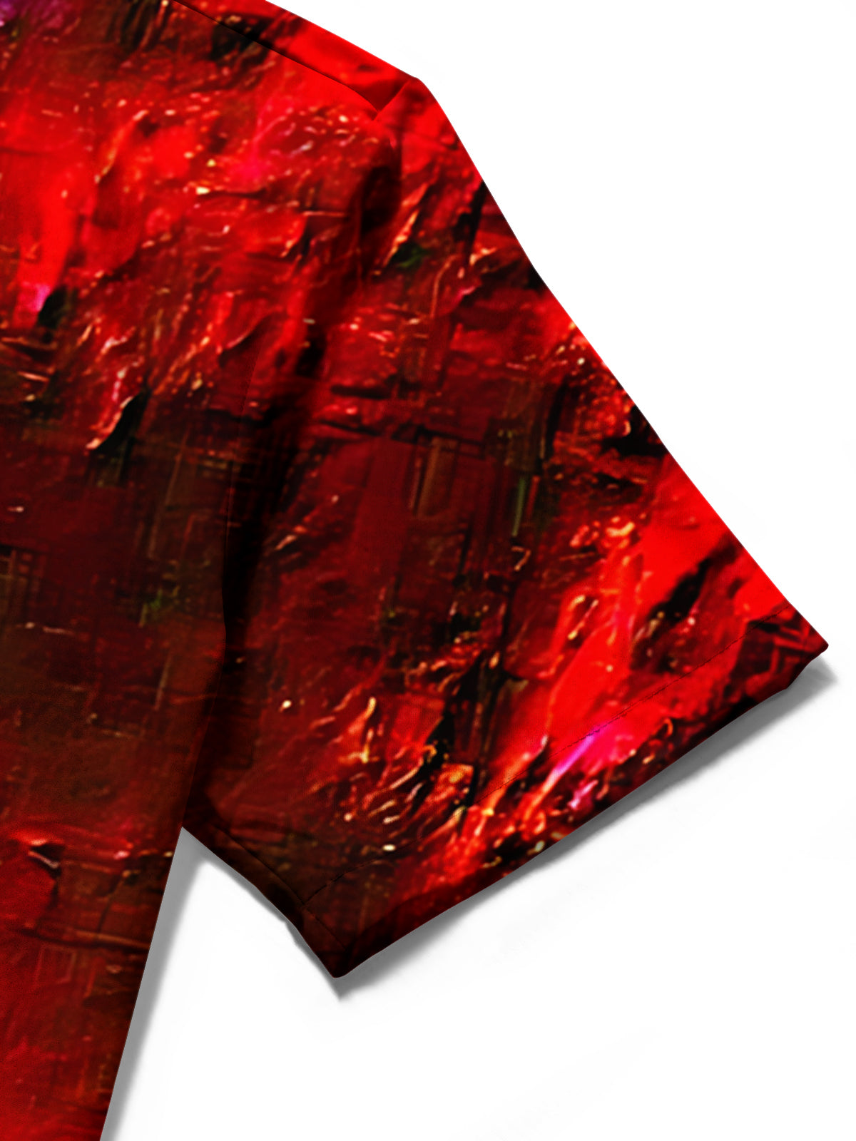 Christian Jesus Print Men's Pocket Short Sleeve Shirts