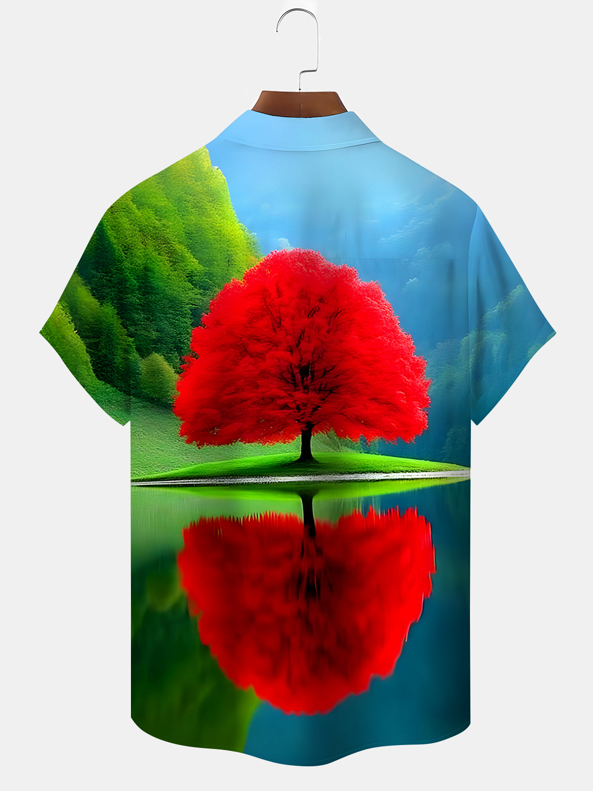 Tree Men's Pocket Short Sleeve Shirts