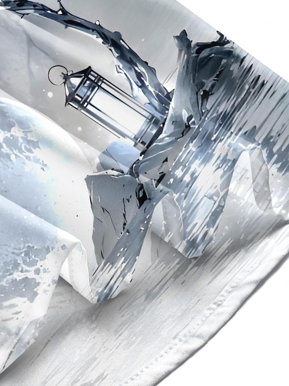 Floral Moon Men's Pocket Short Sleeve Shirts