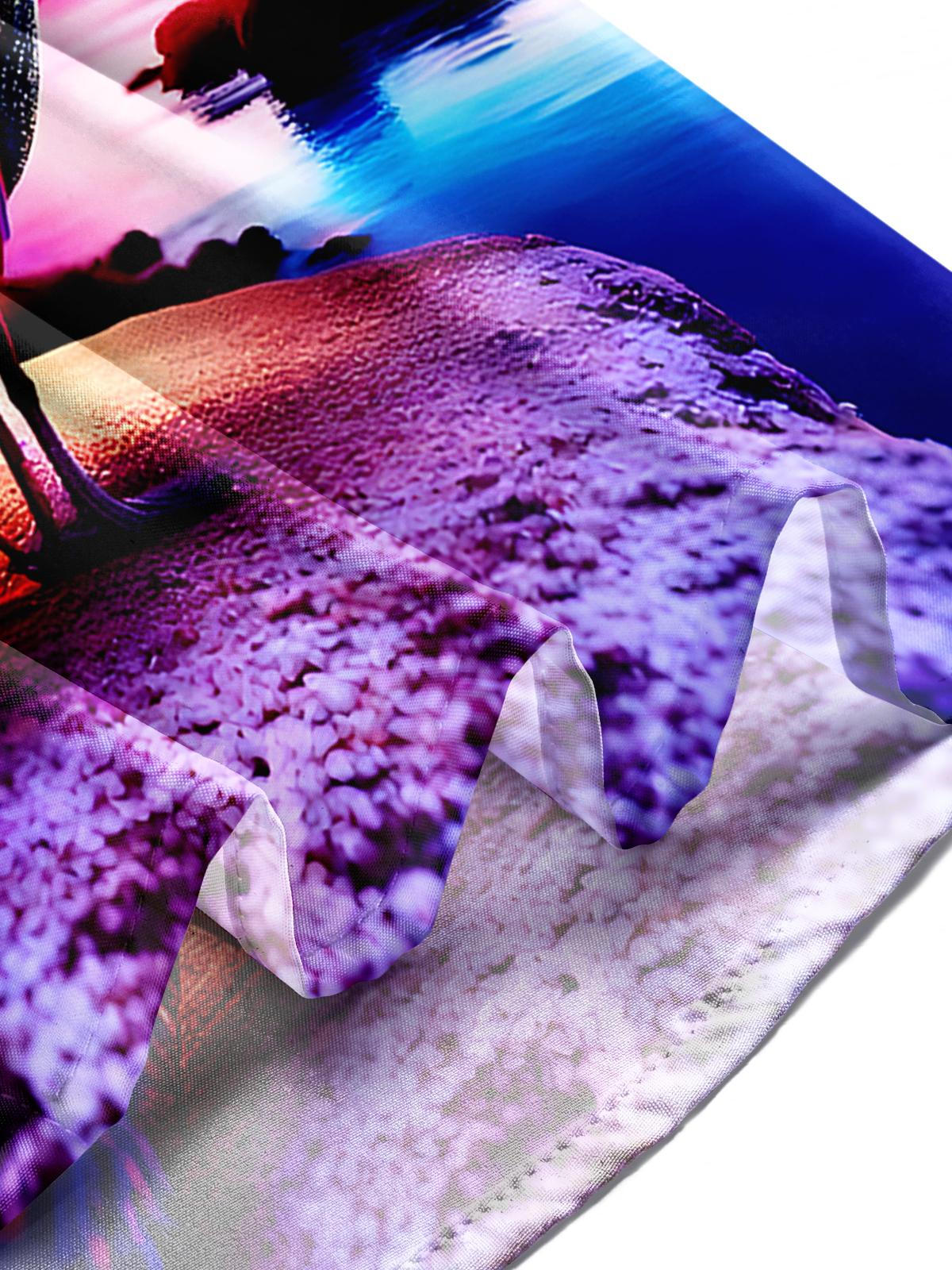 Peacock Men's Pocket Short Sleeve Shirts