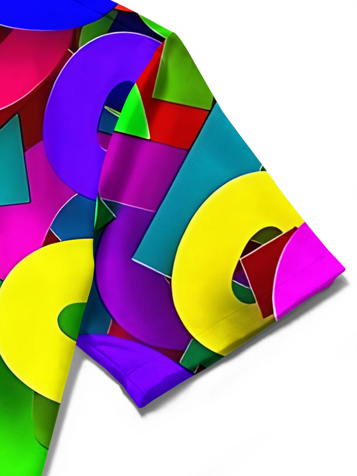 Digital Print Men's Pocket Short Sleeve Shirts