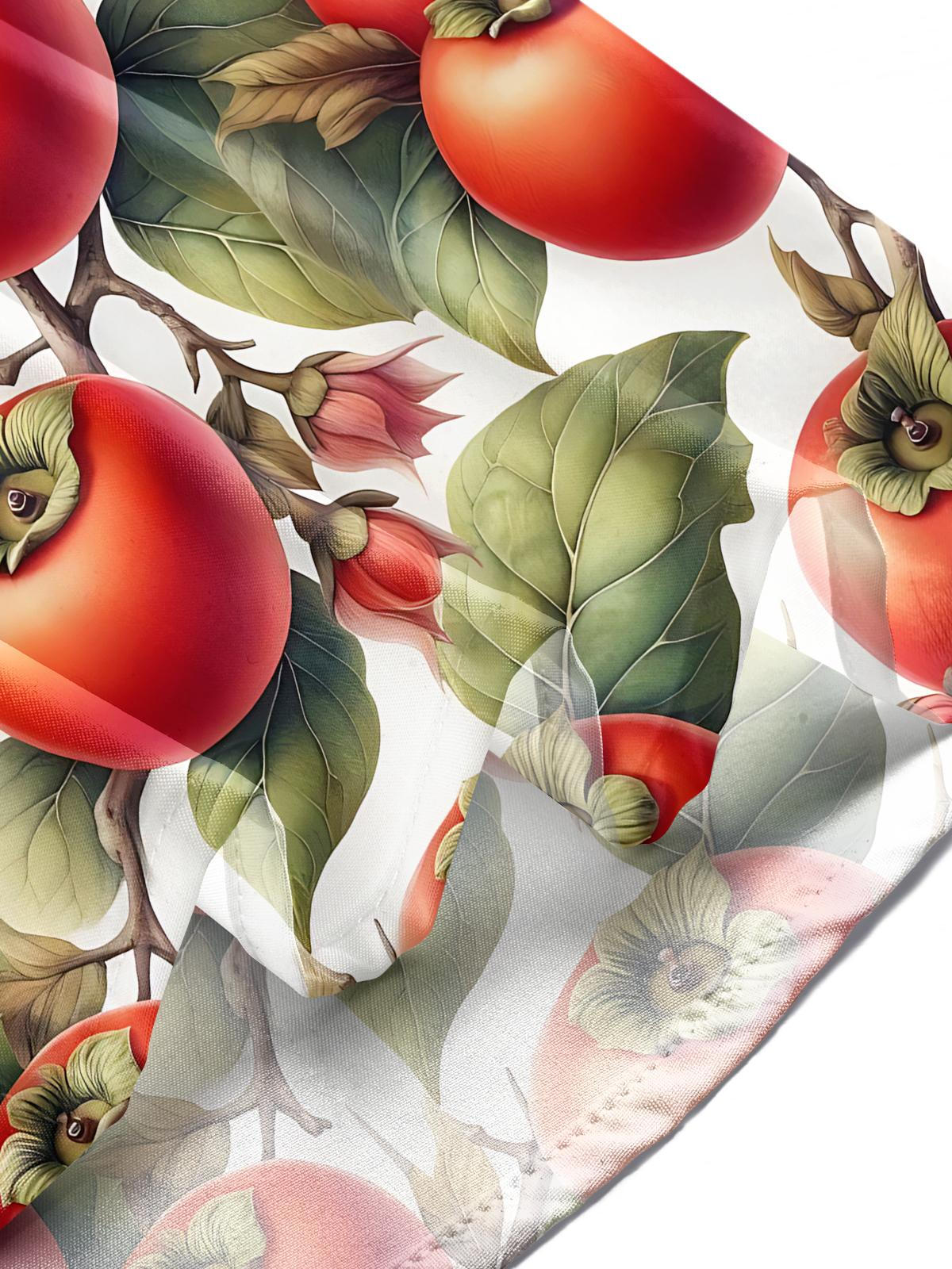 Persimmon Print Men's Pocket Short Sleeve Shirts