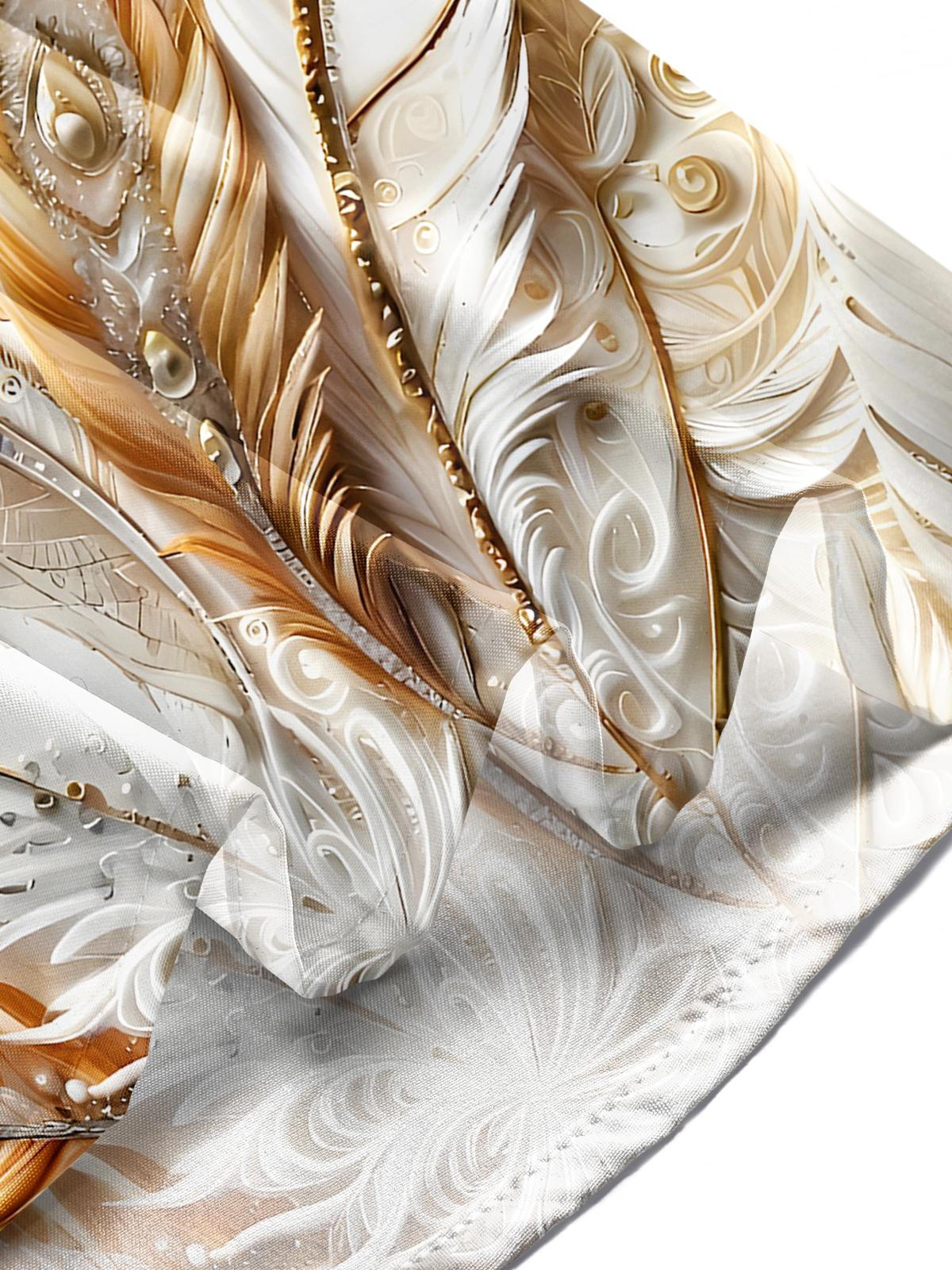 Feathers Men's Pocket Short Sleeve Shirts