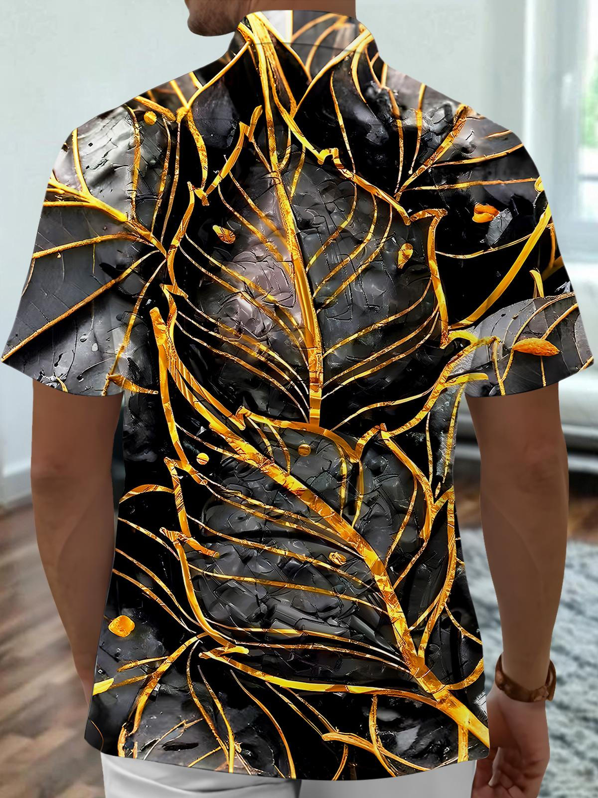 Leaf Men's Pocket Short Sleeve Shirts