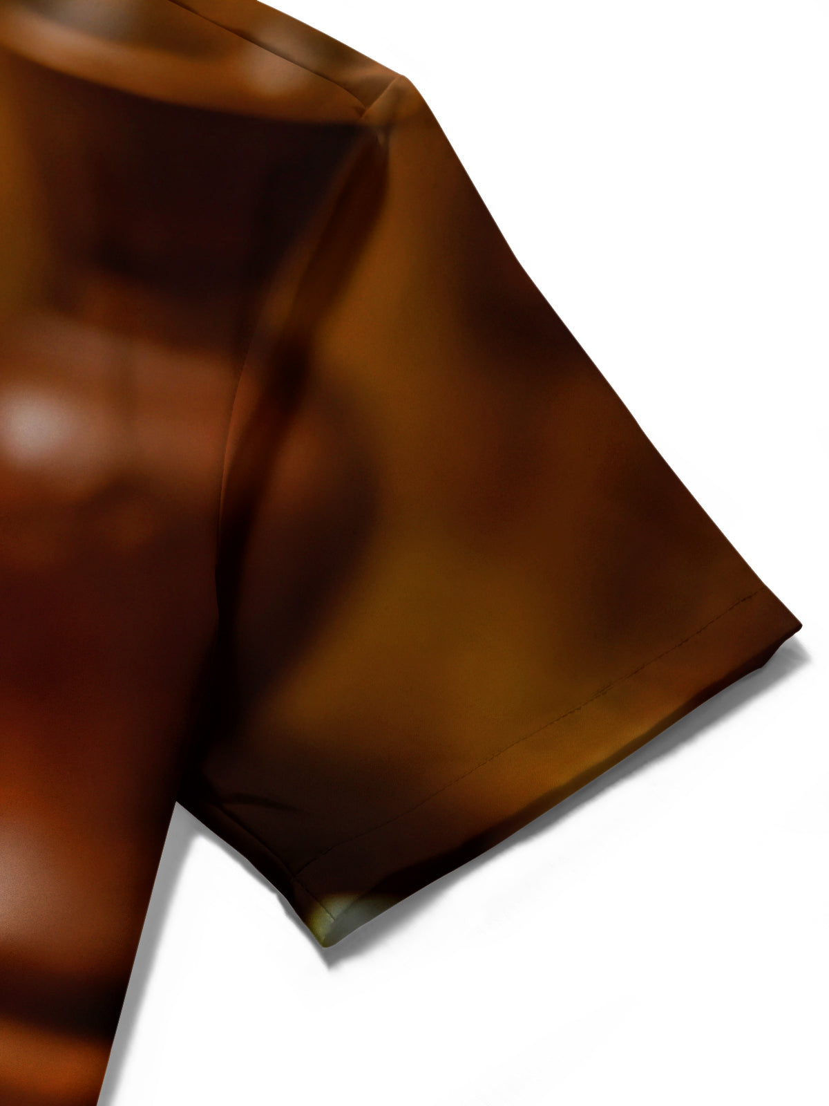 Fun Cat Croissant Men's Pocket Short Sleeve Shirts