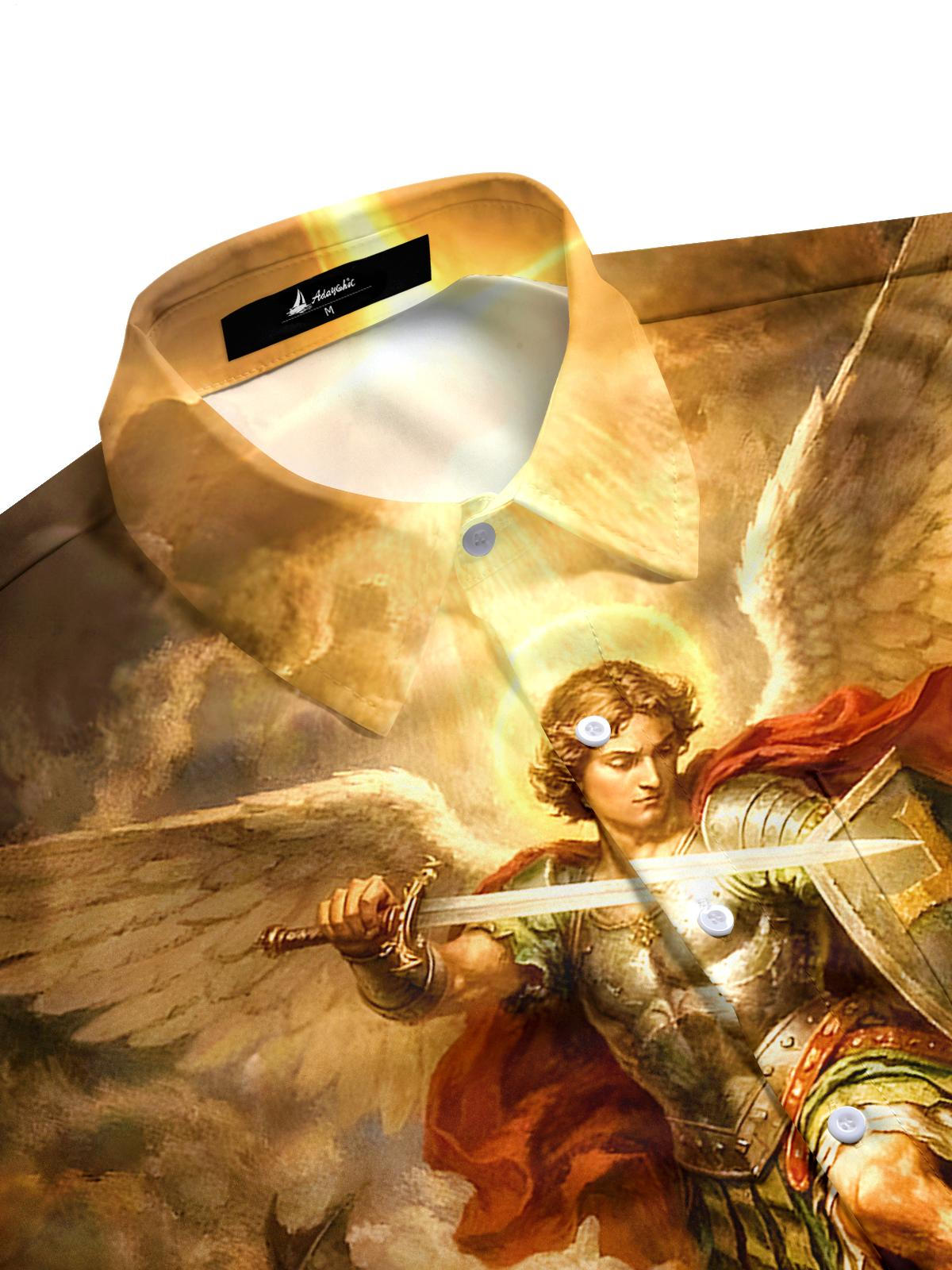 Christianity Men's Pocket Short Sleeve Shirts