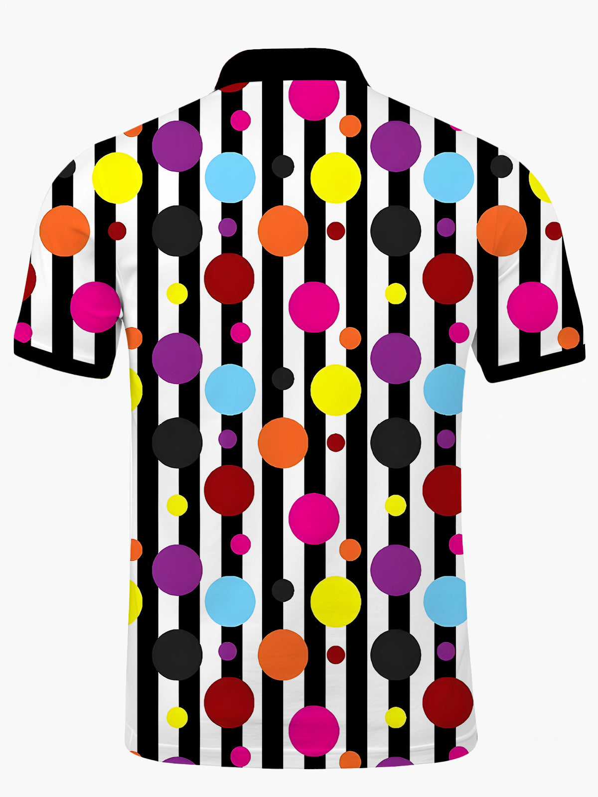 Point Men's Short Sleeve Button Polo Shirt