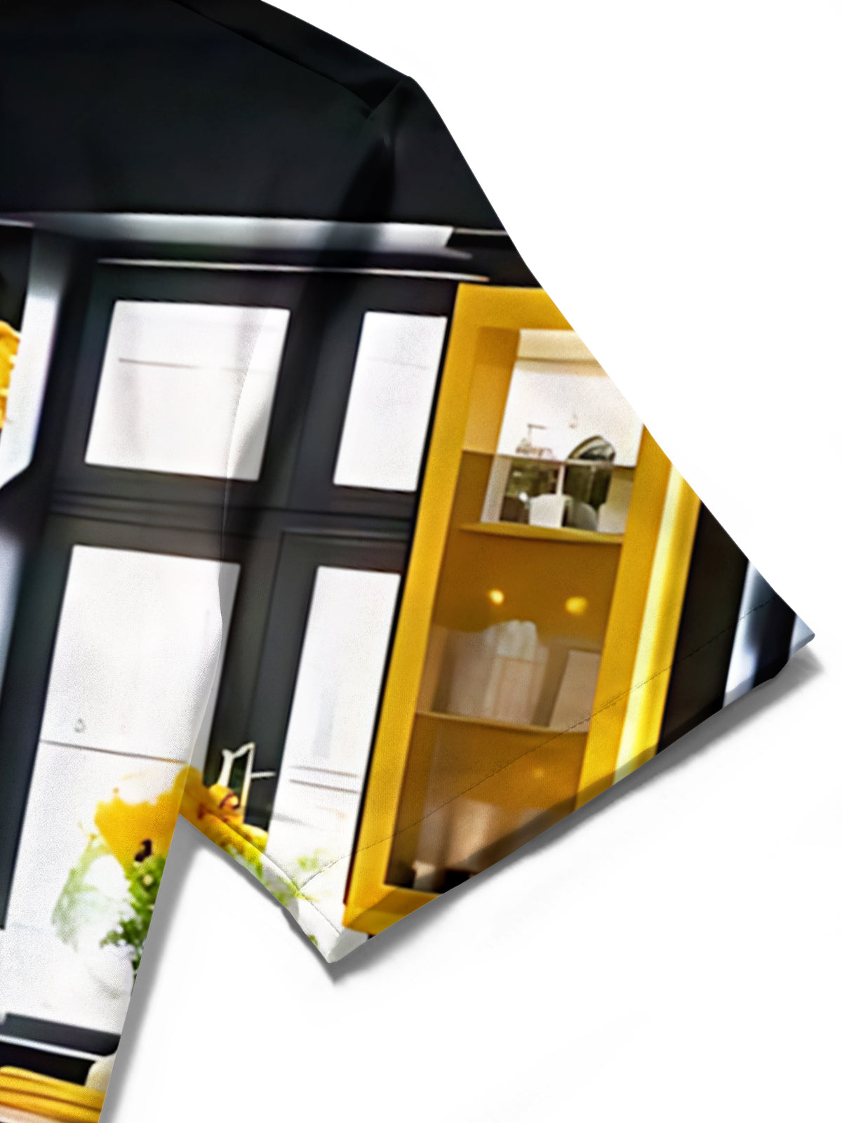 Kitchen Art Print Men's Pocket Short Sleeve Shirts