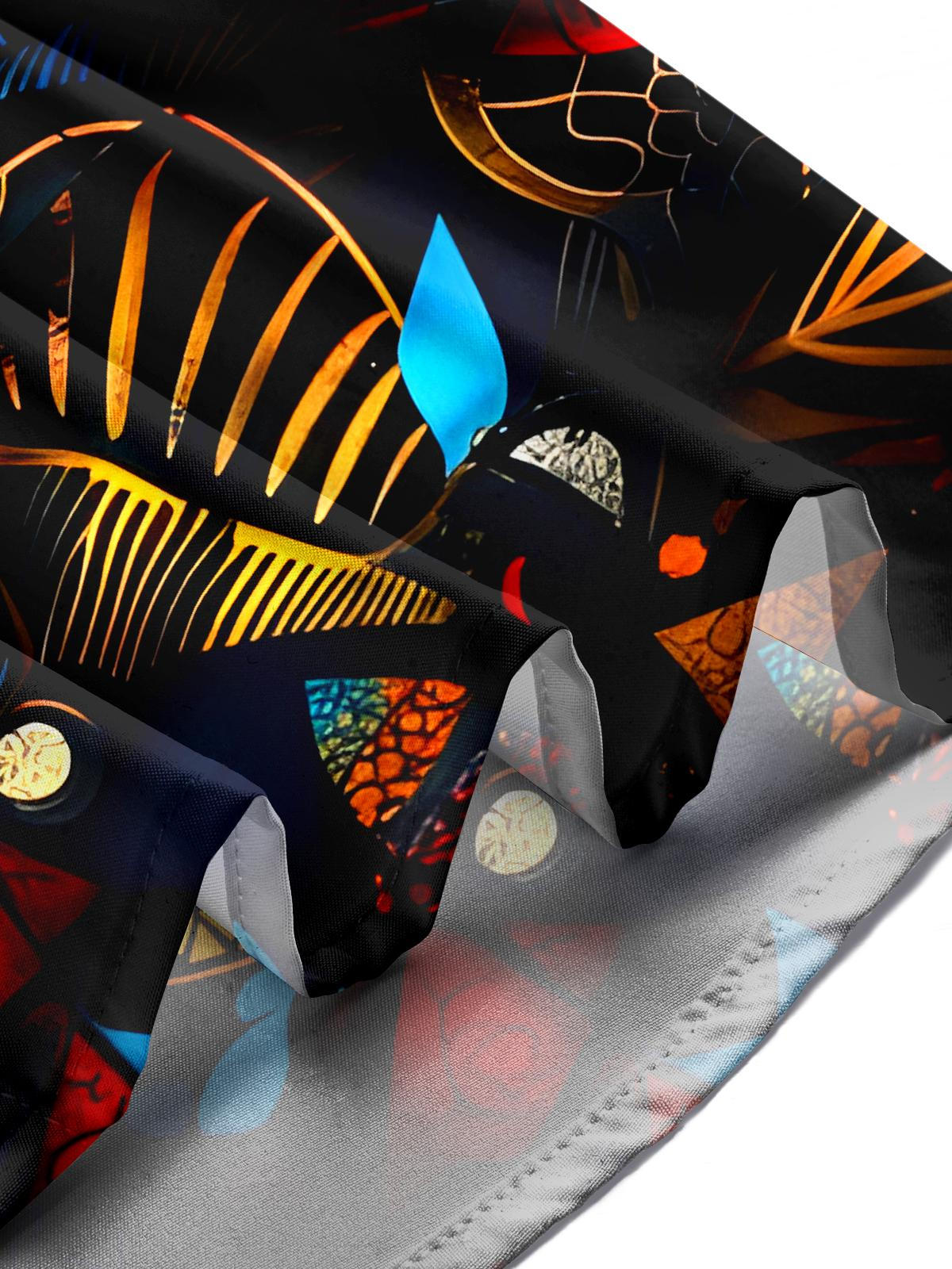 Geometry Men's Pocket Short Sleeve Shirts