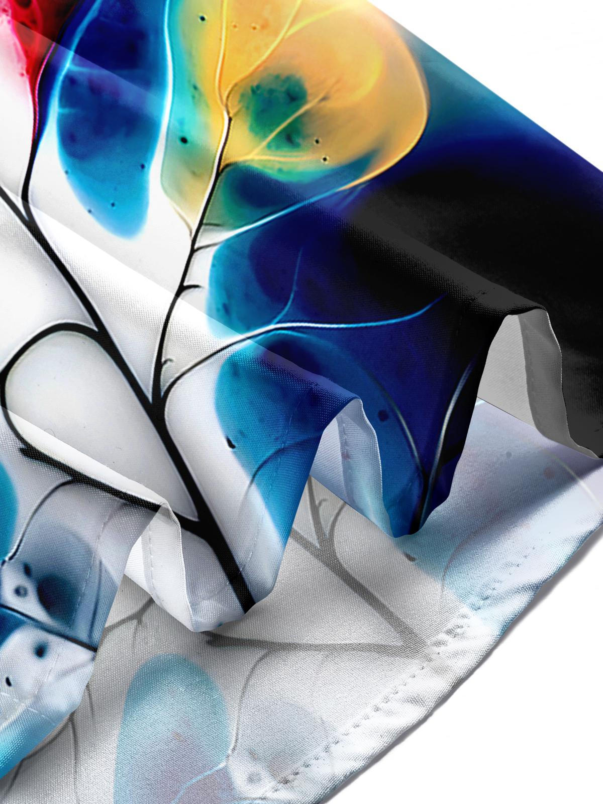 Abstract Men's Pocket Short Sleeve Shirts