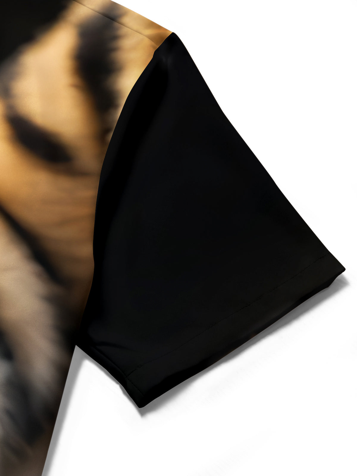 Animal Paw Print Men's Pocket Short Sleeve Shirts