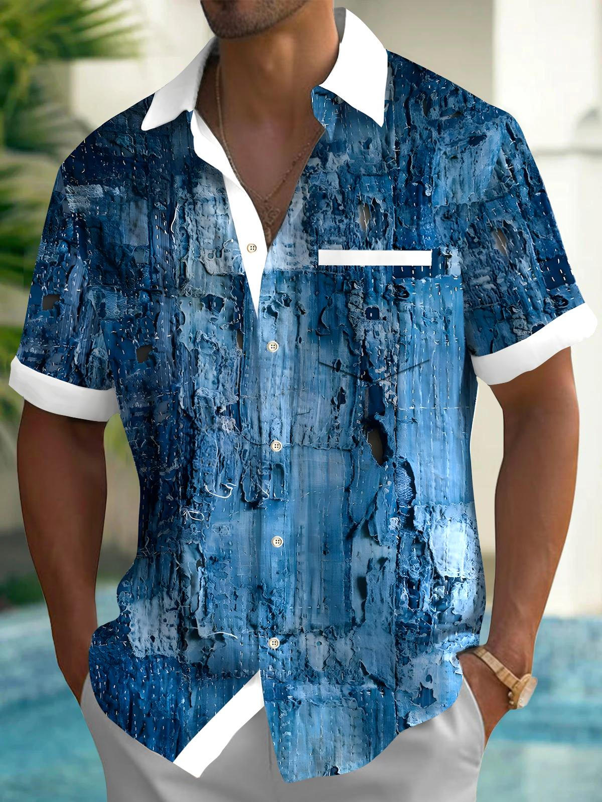 Men's Pocket Short Sleeve Shirts