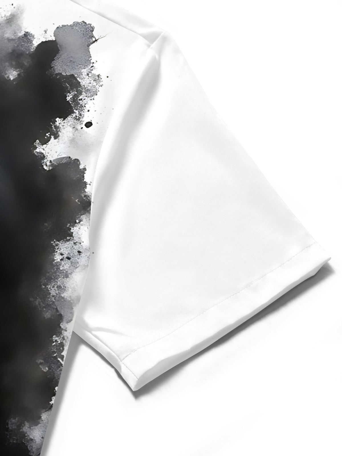 Panther Print Men's Pocket Short Sleeve Shirts